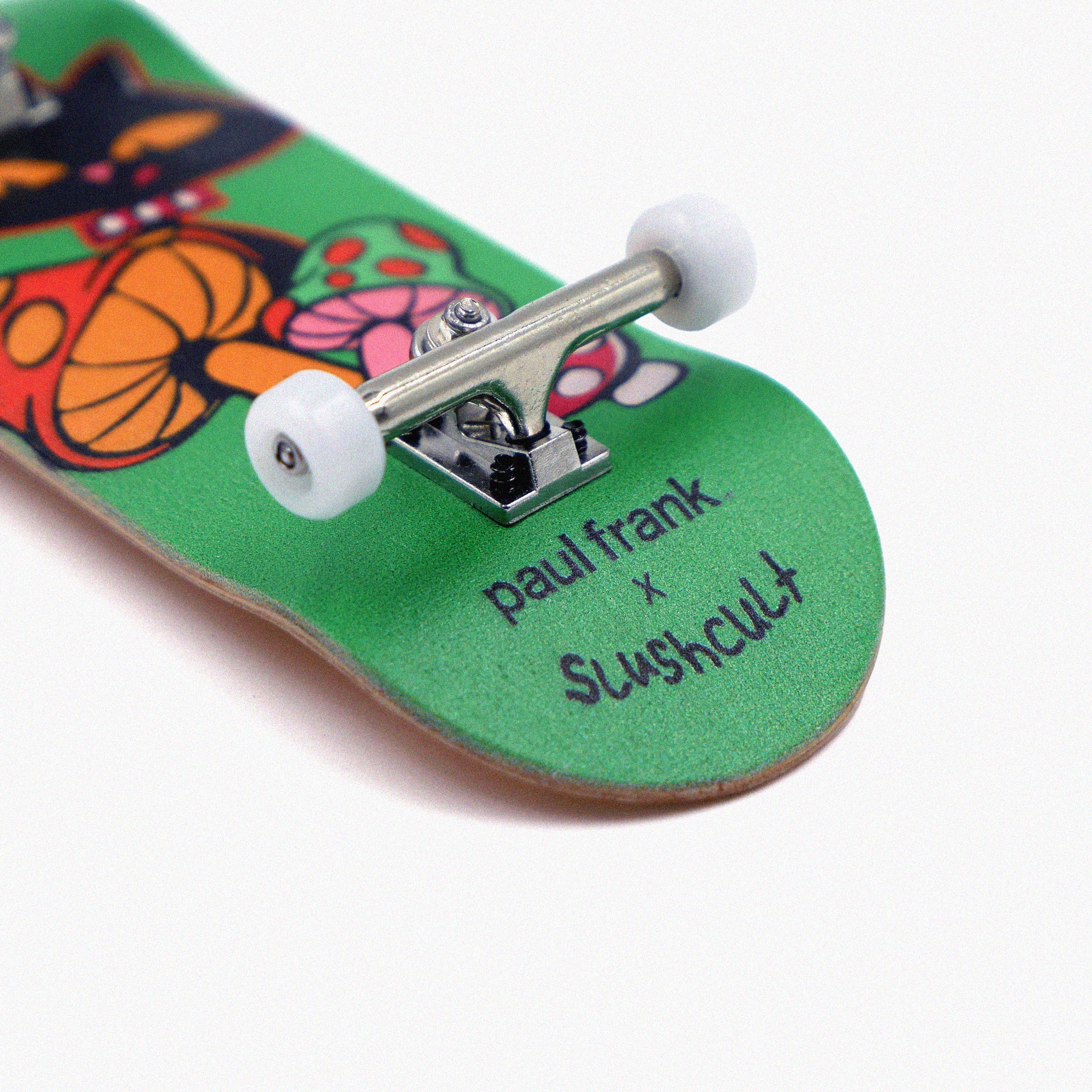 Slushcult "Grom" Series Fingerboard Complete - Mika Cat Fingerboard Completes Paul Frank Collab    Slushcult