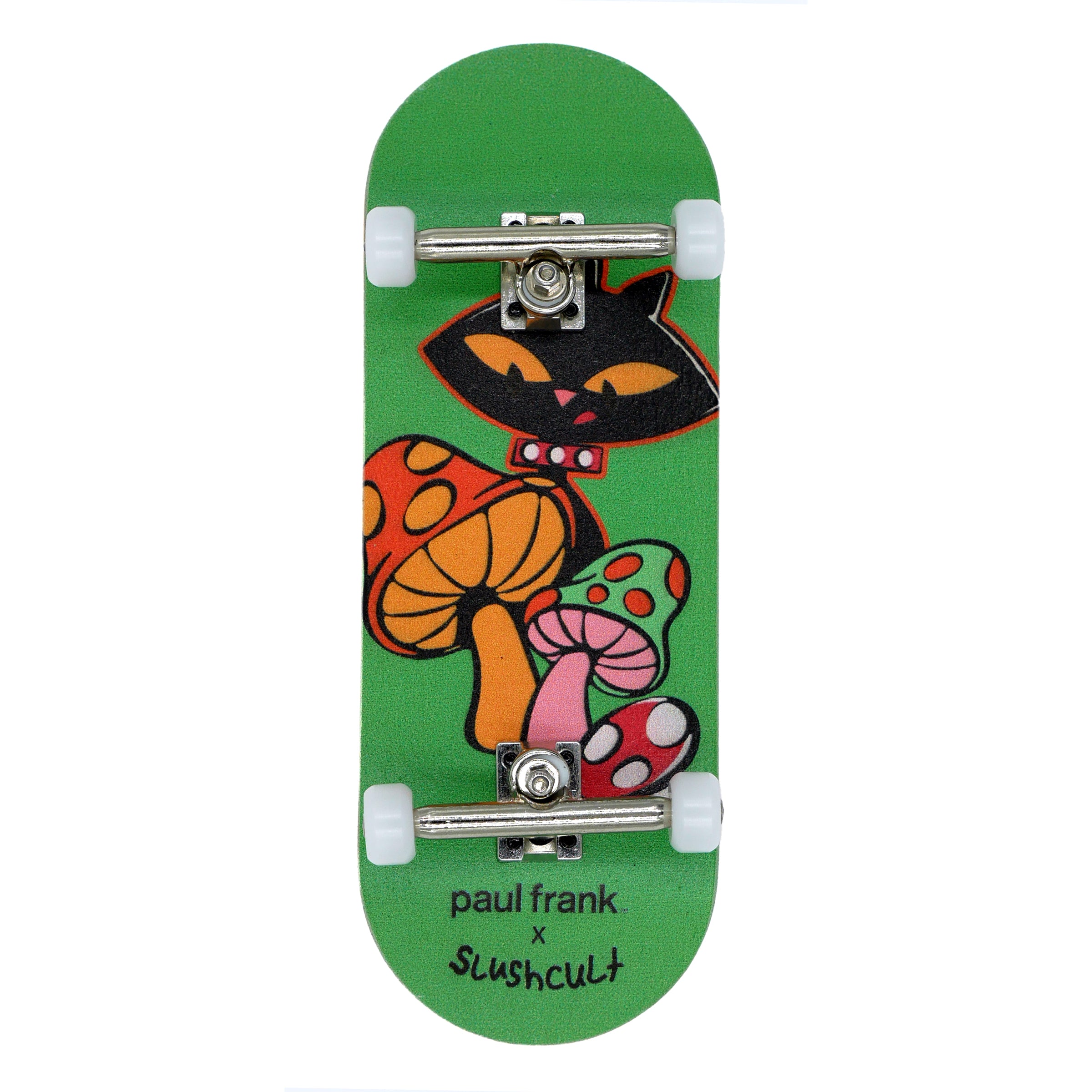 Slushcult "Grom" Series Fingerboard Complete - Mika Cat Fingerboard Completes Paul Frank Collab    Slushcult
