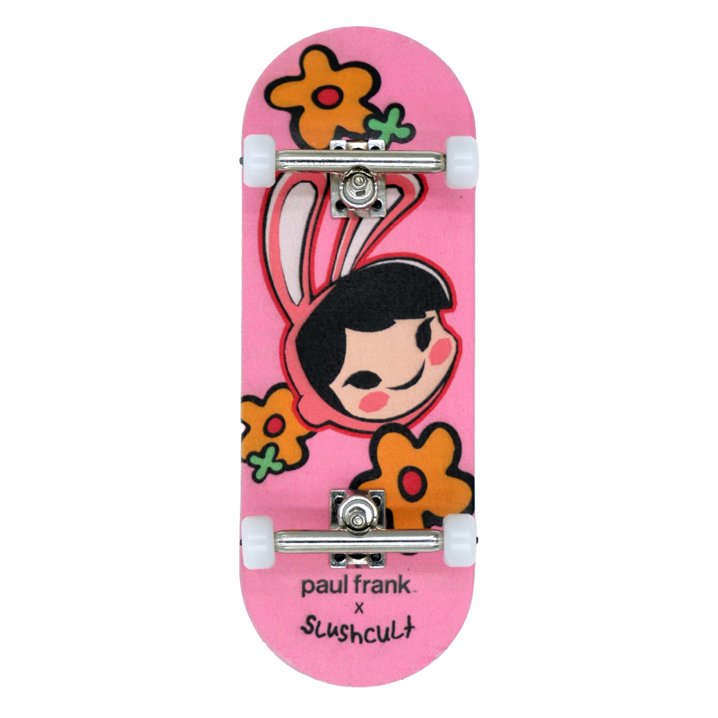 Slushcult "Grom" Series Fingerboard Complete - Bunny Girl Fingerboard Completes Paul Frank Collab    Slushcult