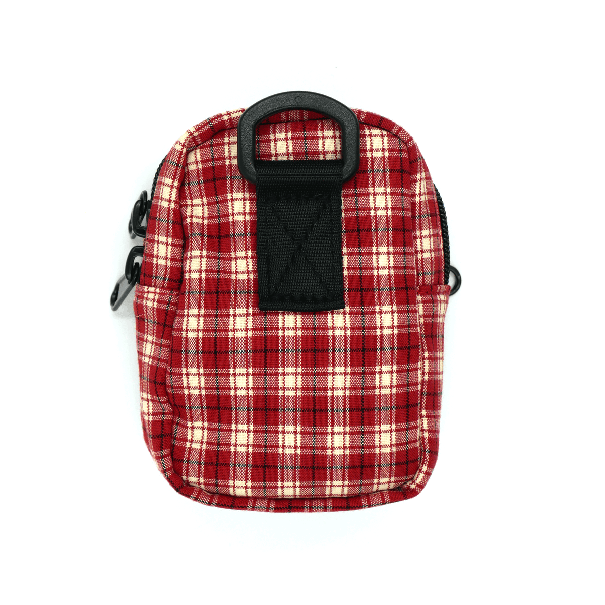 Slushcult Mini Side Bag (Red Plaid) Bags Slushcult Slushcult