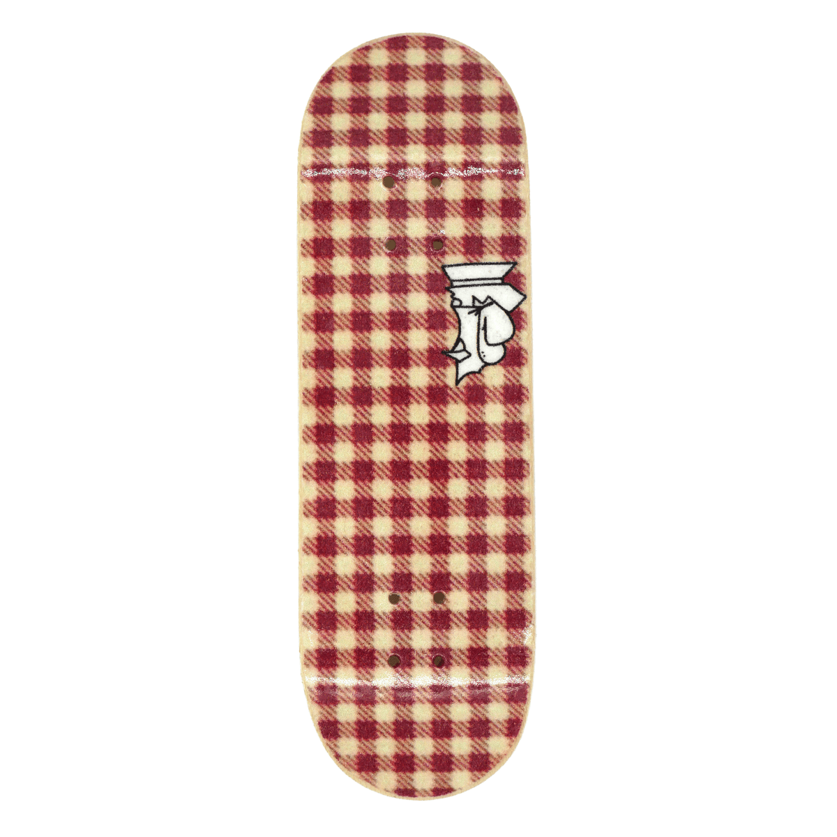 Presto "Plaids" Fingerboard Deck Fingerboard Decks Presto 29mm / Red Slushcult