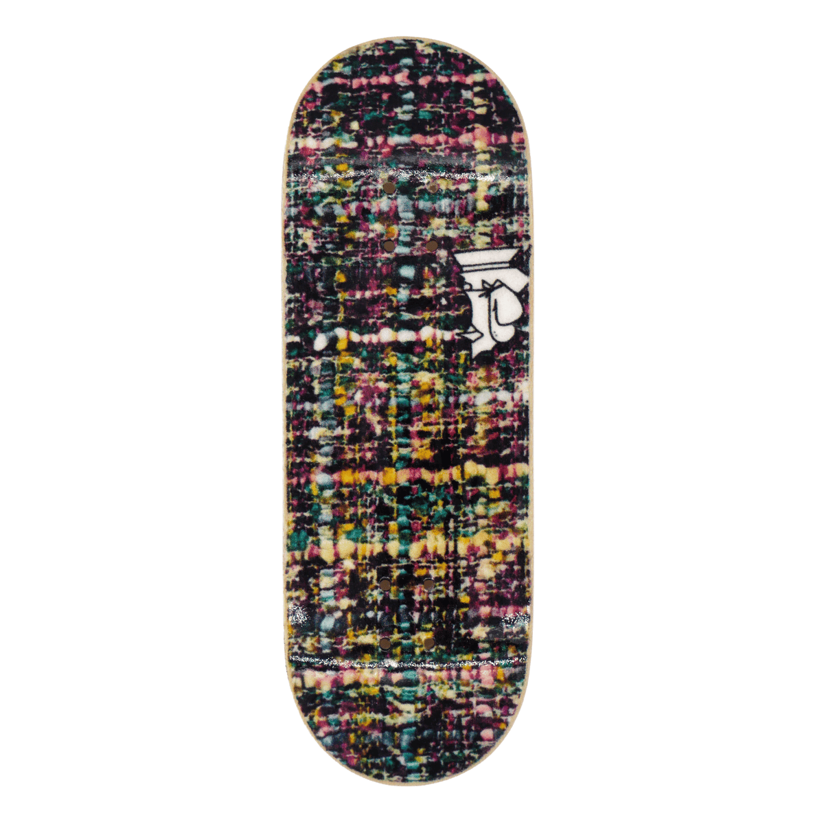 Presto "Plaids" Fingerboard Deck Fingerboard Decks Presto 32mm / Multi-Black Slushcult