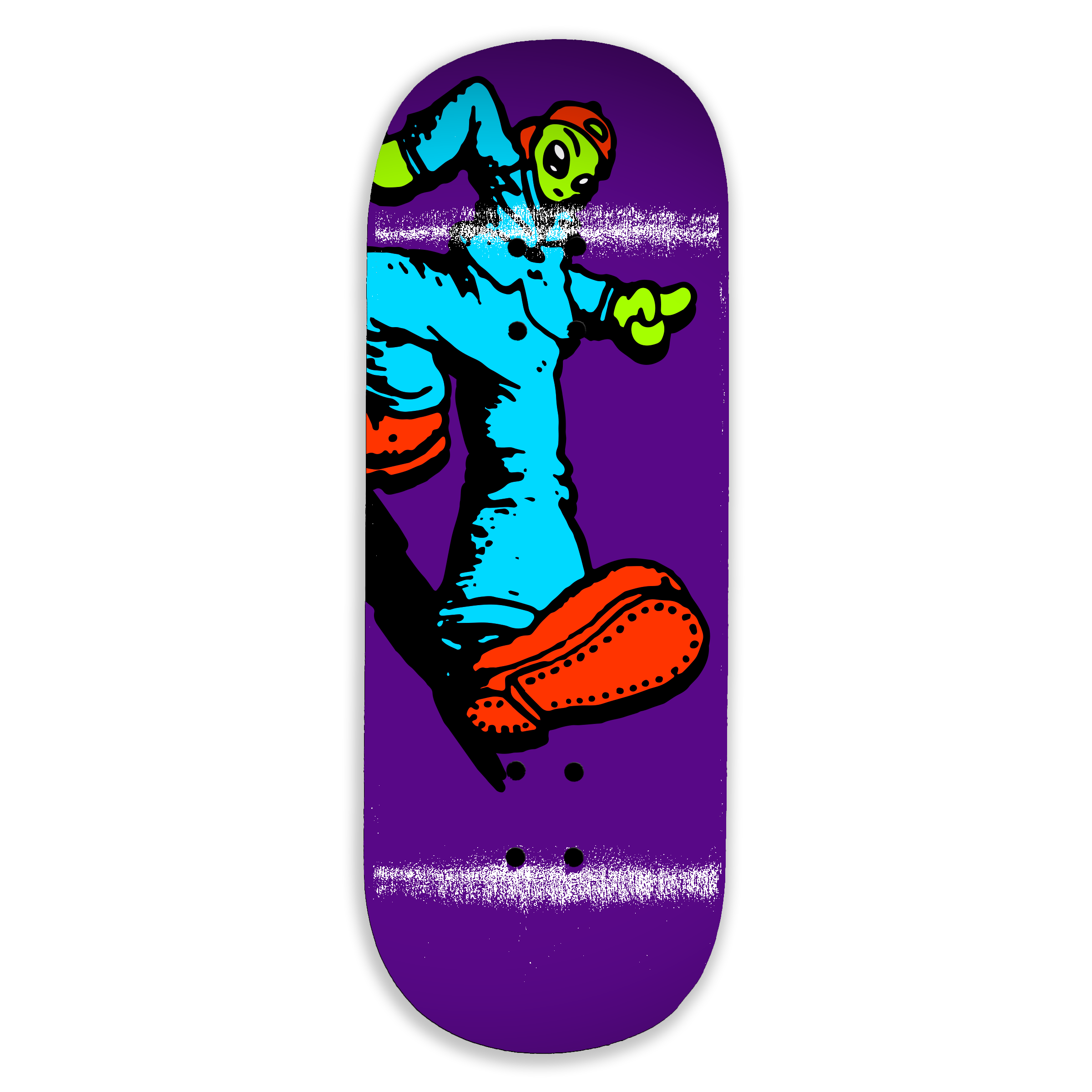 Slushcult "Cruiz'n" Shop Fingerboard Deck MINI Skate Shop Slushcult    Slushcult