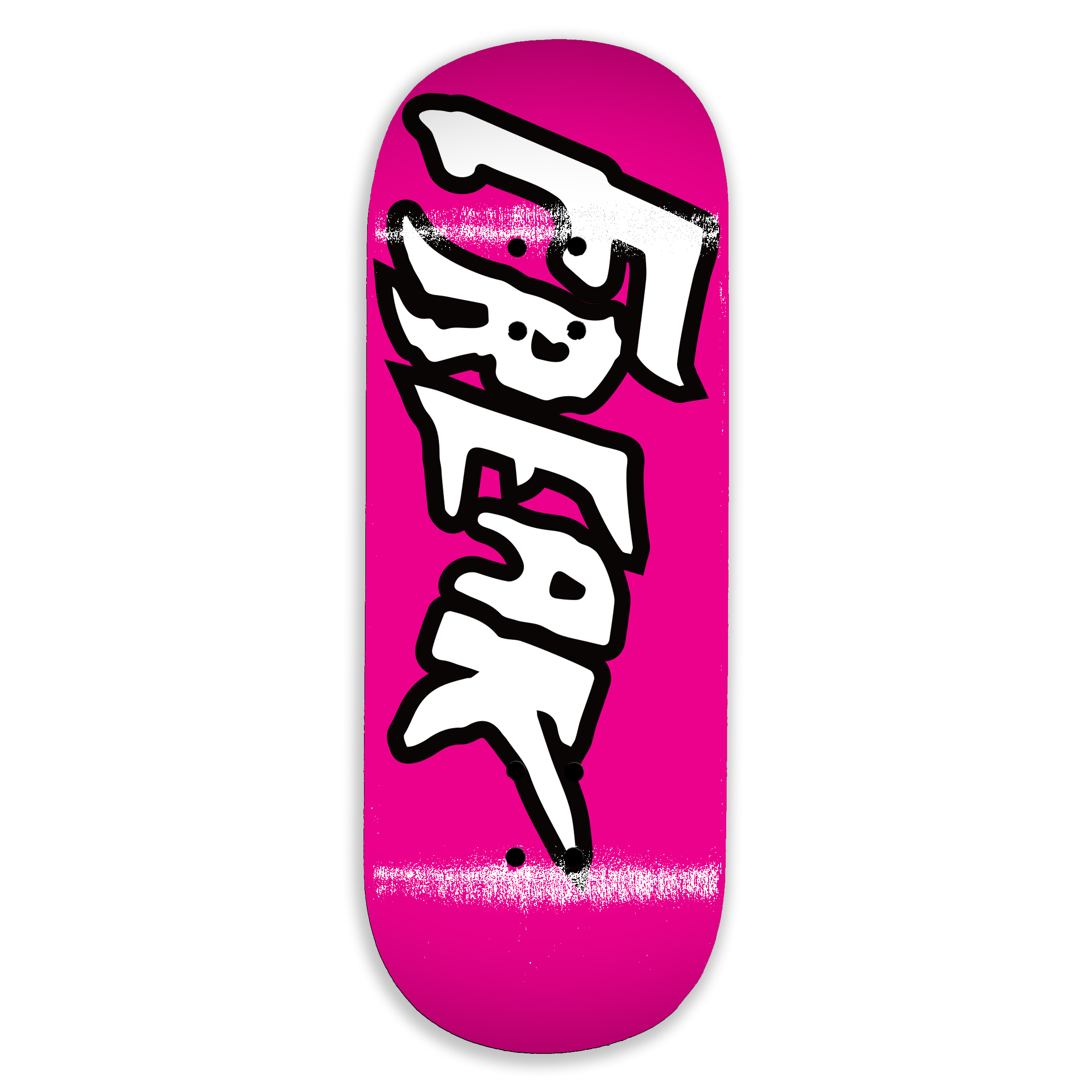 Slushcult "Freak" Shop Fingerboard Deck (Pink) MINI Skate Shop Slushcult    Slushcult