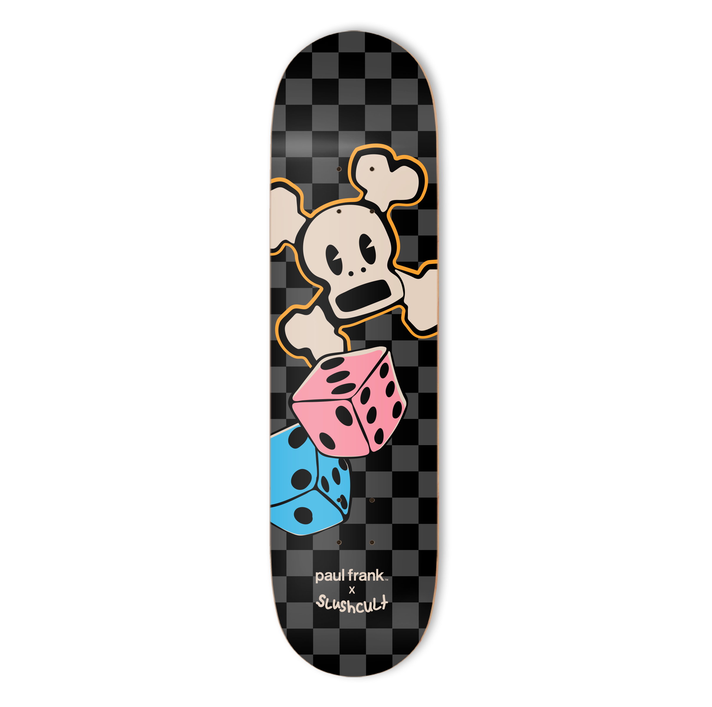 Slushcult x Paul Frank: Skurvy Skate Deck Skate Decks Paul Frank Collab Slushcult