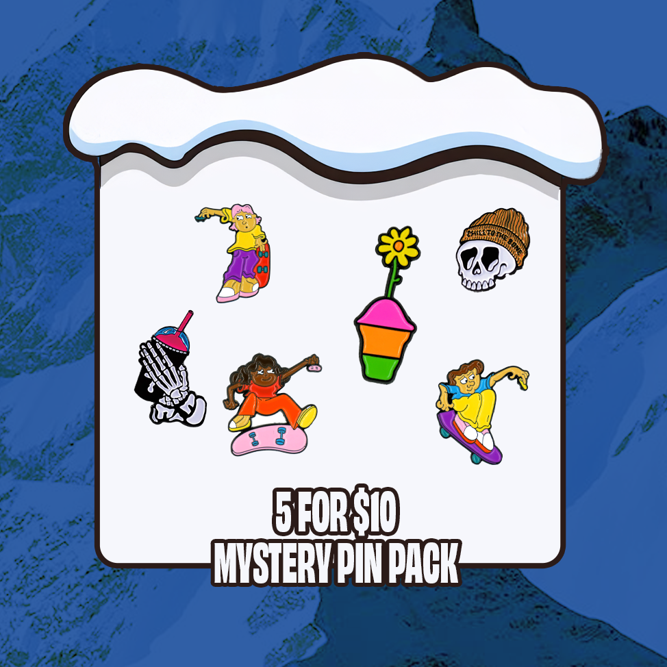 Mystery Box Pins 5 for $10 Pins Slushcult Slushcult
