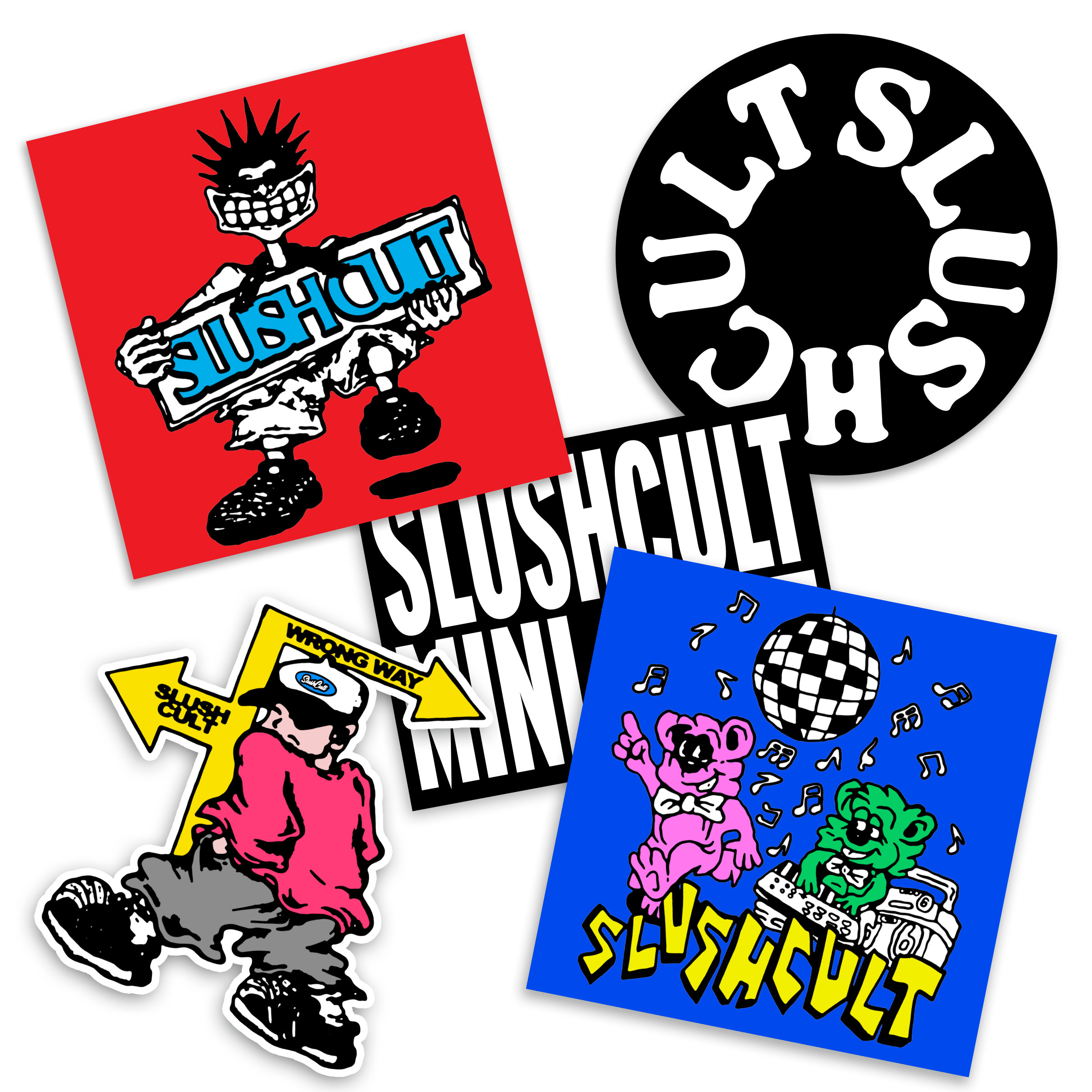Spring 2026 Sticker pack Sticker Packs Slushcult Slushcult