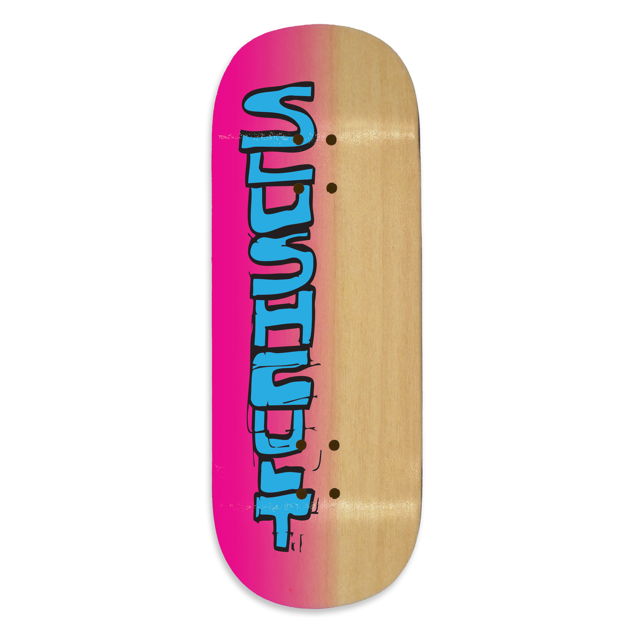 Slushcult "Stackable" Shop Fingerboard Deck (Clear) Slushcult x DK Decks Slushcult Slushcult