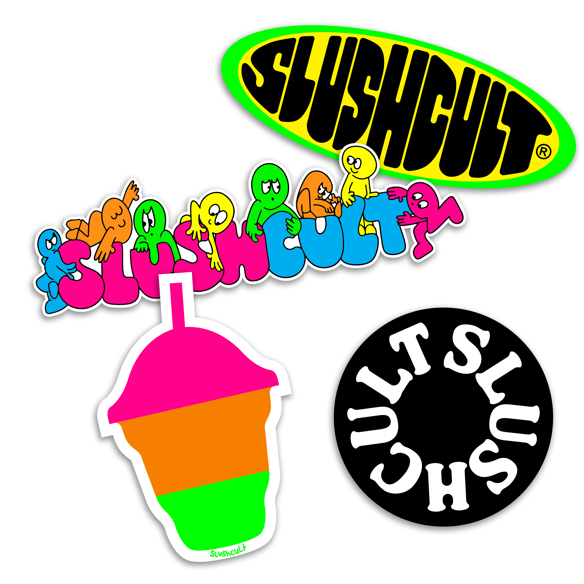 Classic Sticker Pack Sticker Packs Slushcult Slushcult