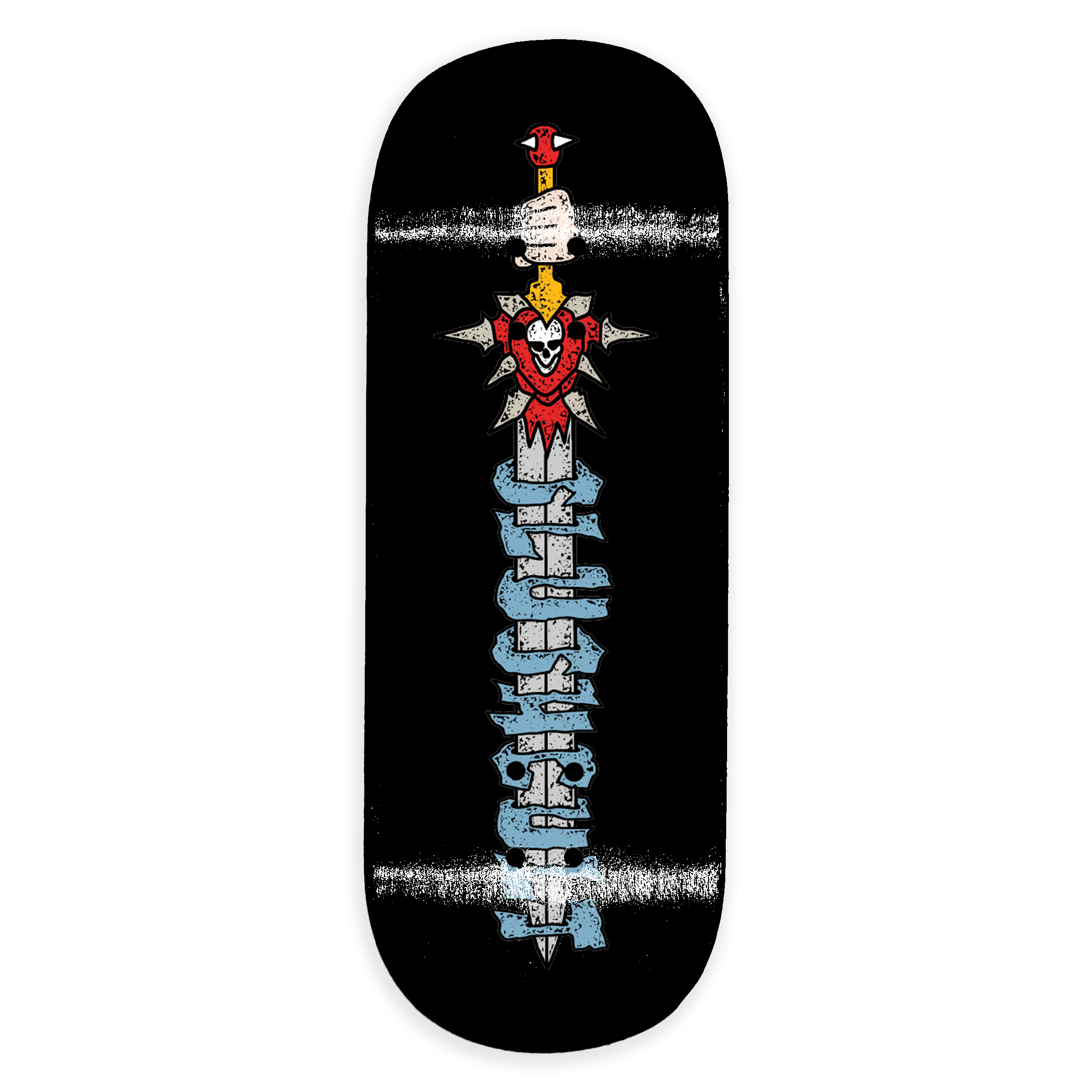 Slushcult "Sword" Shop Fingerboard Deck (Black)