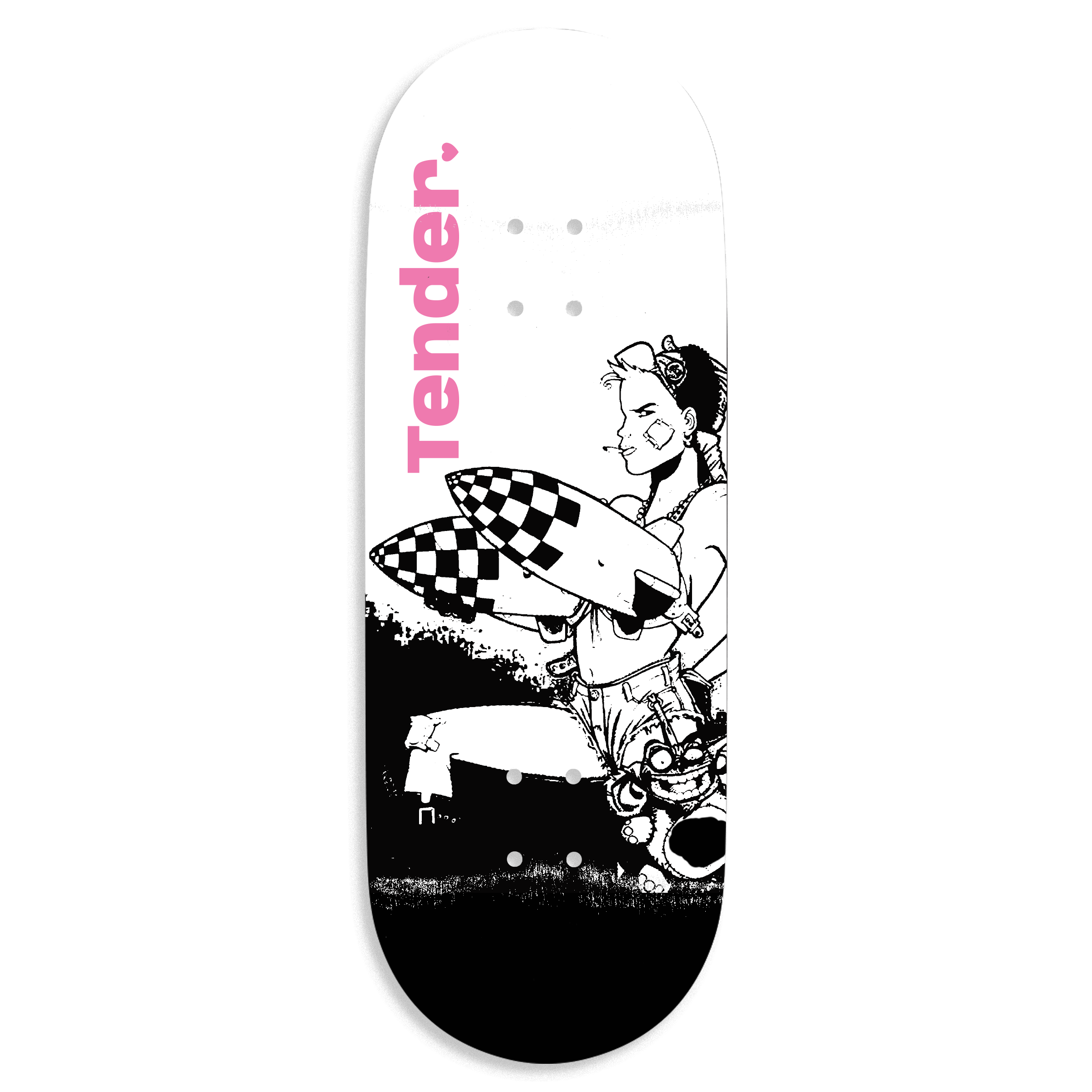 Tender "TNK GRL" Pro Fingerboard Deck