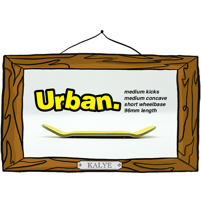 Kalye "Believe" Fingerboard Deck