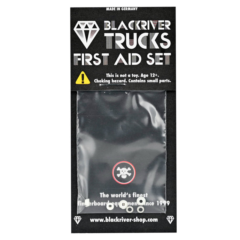 Blackriver Trucks First Aid Bushings supersoft white - no pivot cup mini skate shop Blackriver    Slushcult