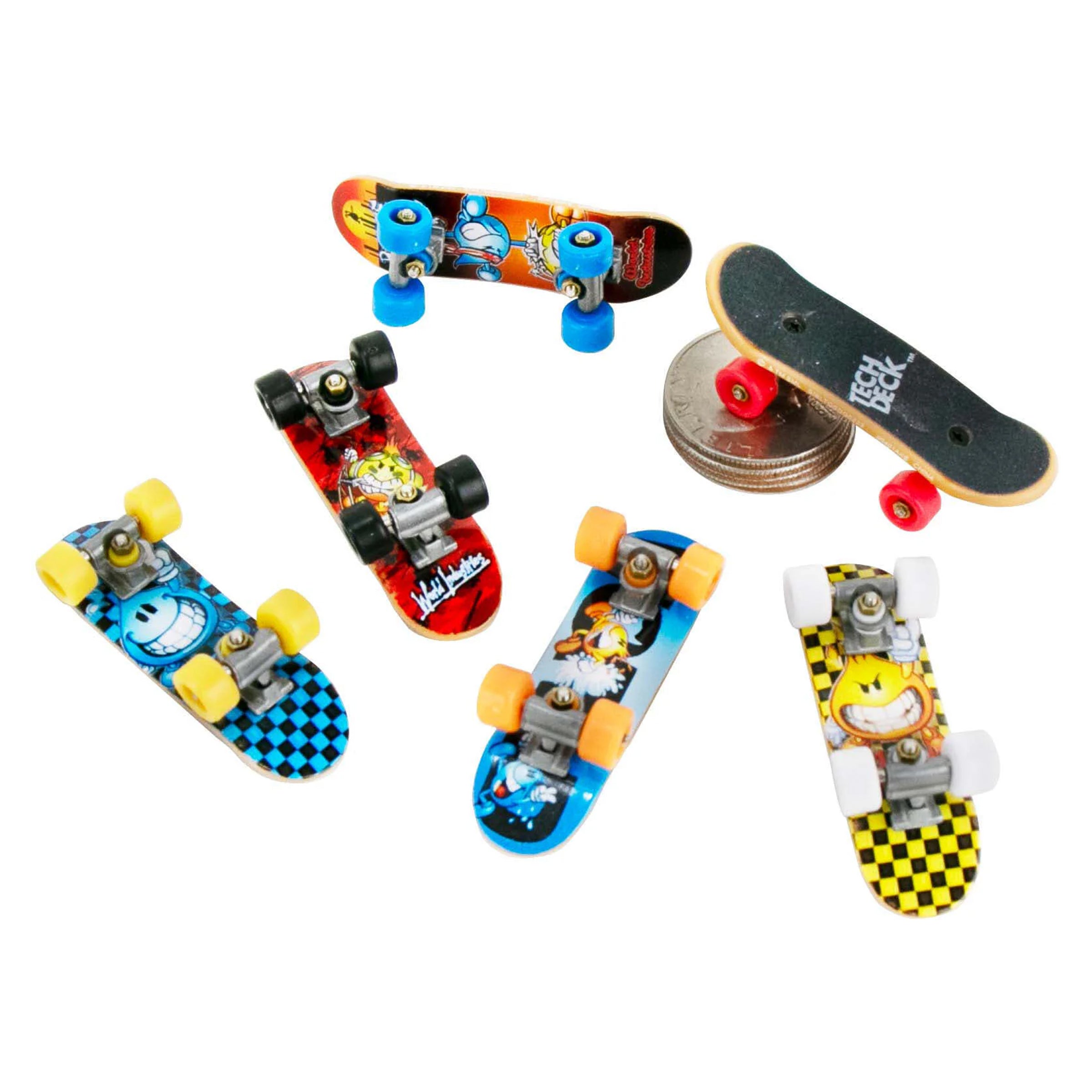 Worlds Smallest Techdeck Fingerboard Series 2 Fingerboard Completes TechDeck    Slushcult