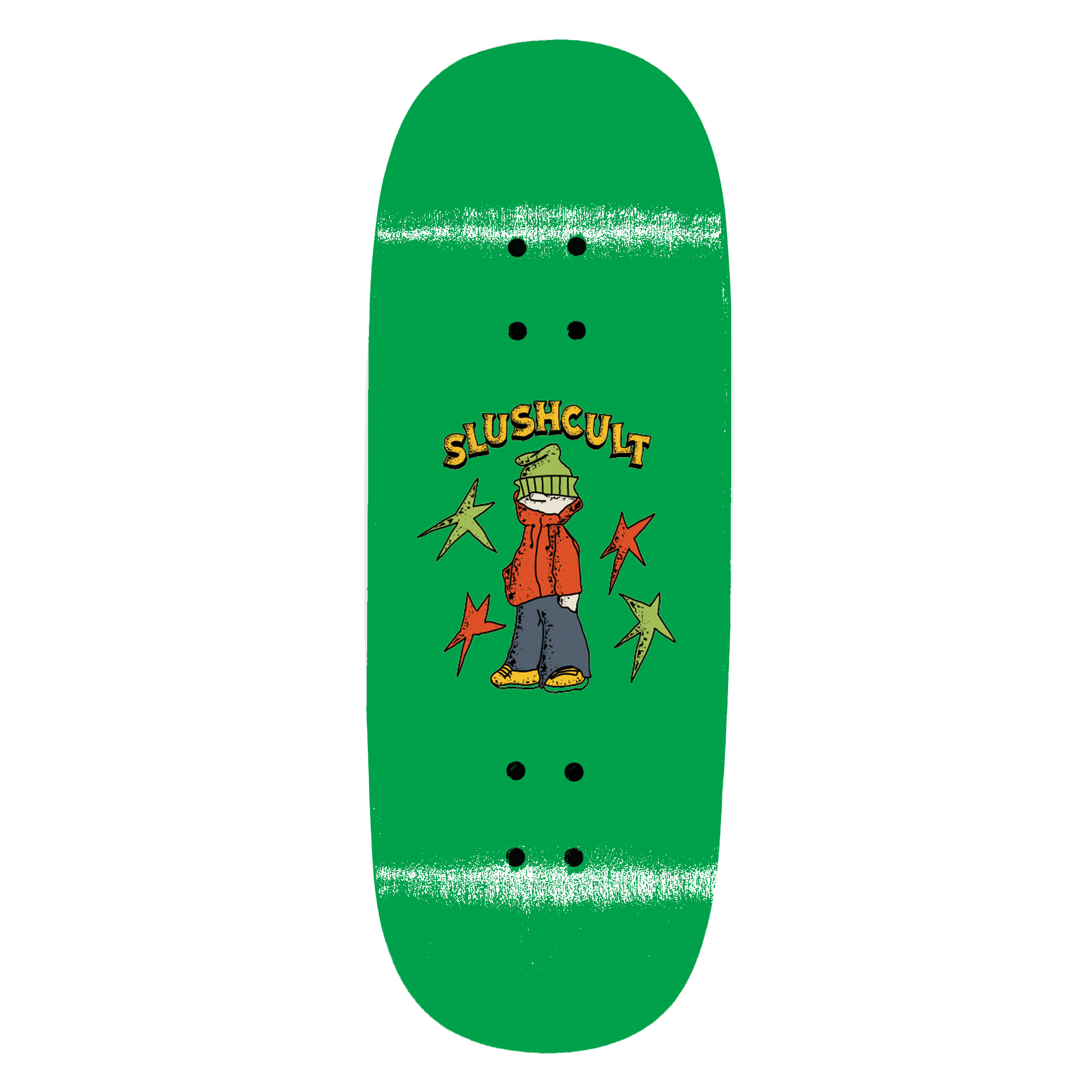 Slushcult "You're A Star" Shop Fingerboard Deck (Green)