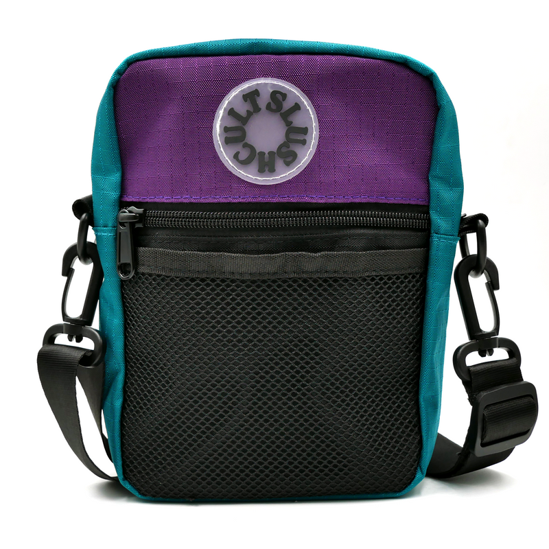 Anywhere Side Bag Ripstop Nylon (Teal/Purple) Accessories Slushcult    Slushcult