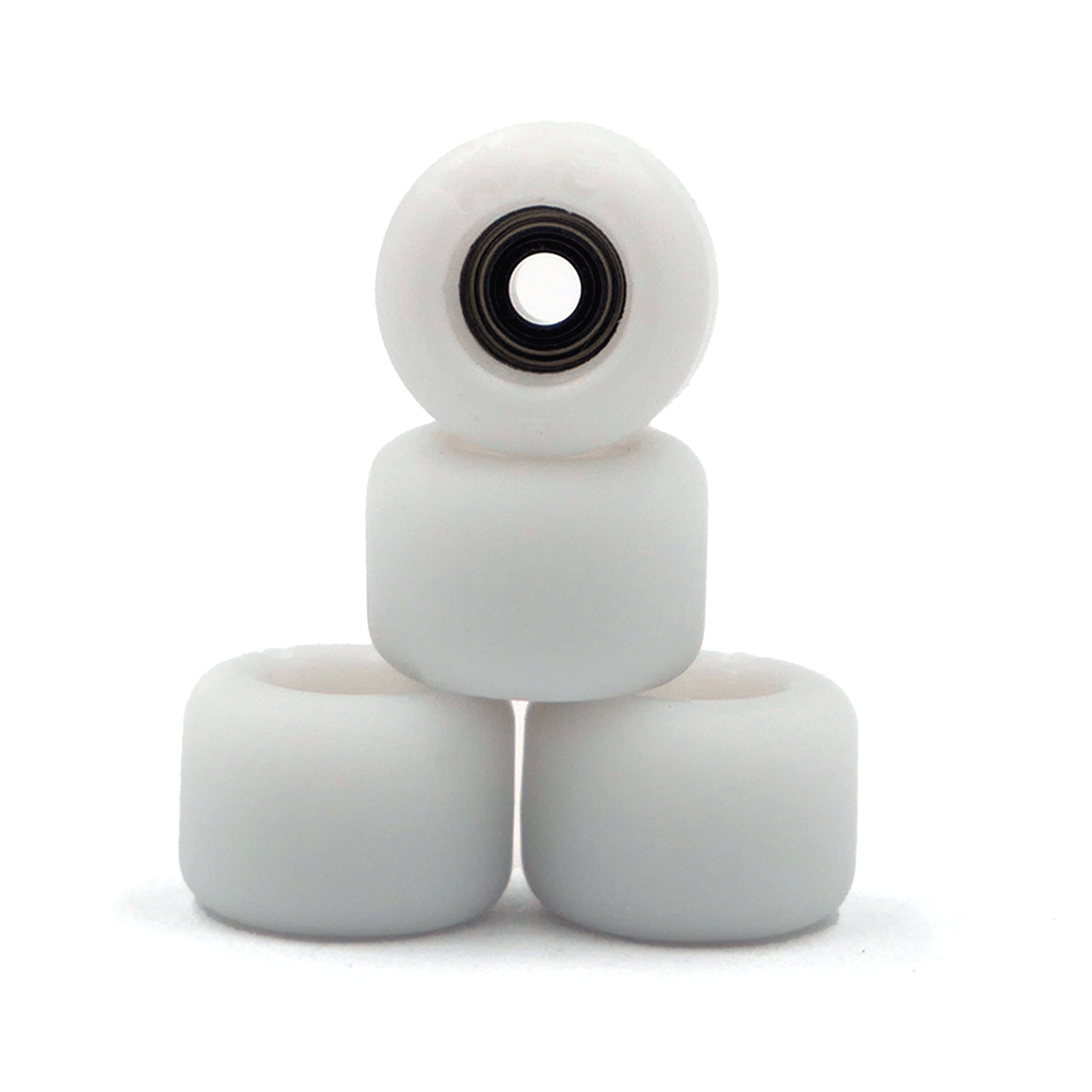 Bloob Wheels (White 70's) Fingerboard Wheels Flatface Slushcult
