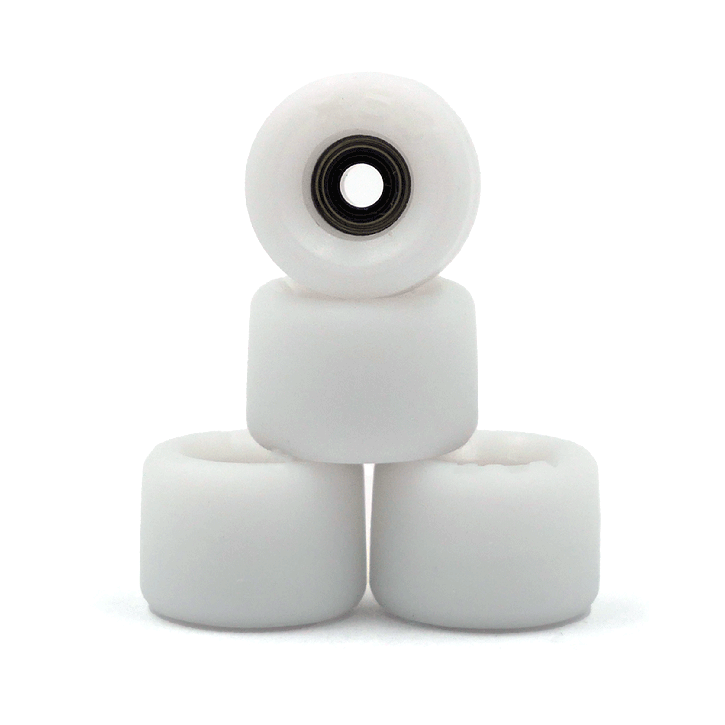 Bloob Wheels (White 80's) Fingerboard Wheels Flatface Slushcult