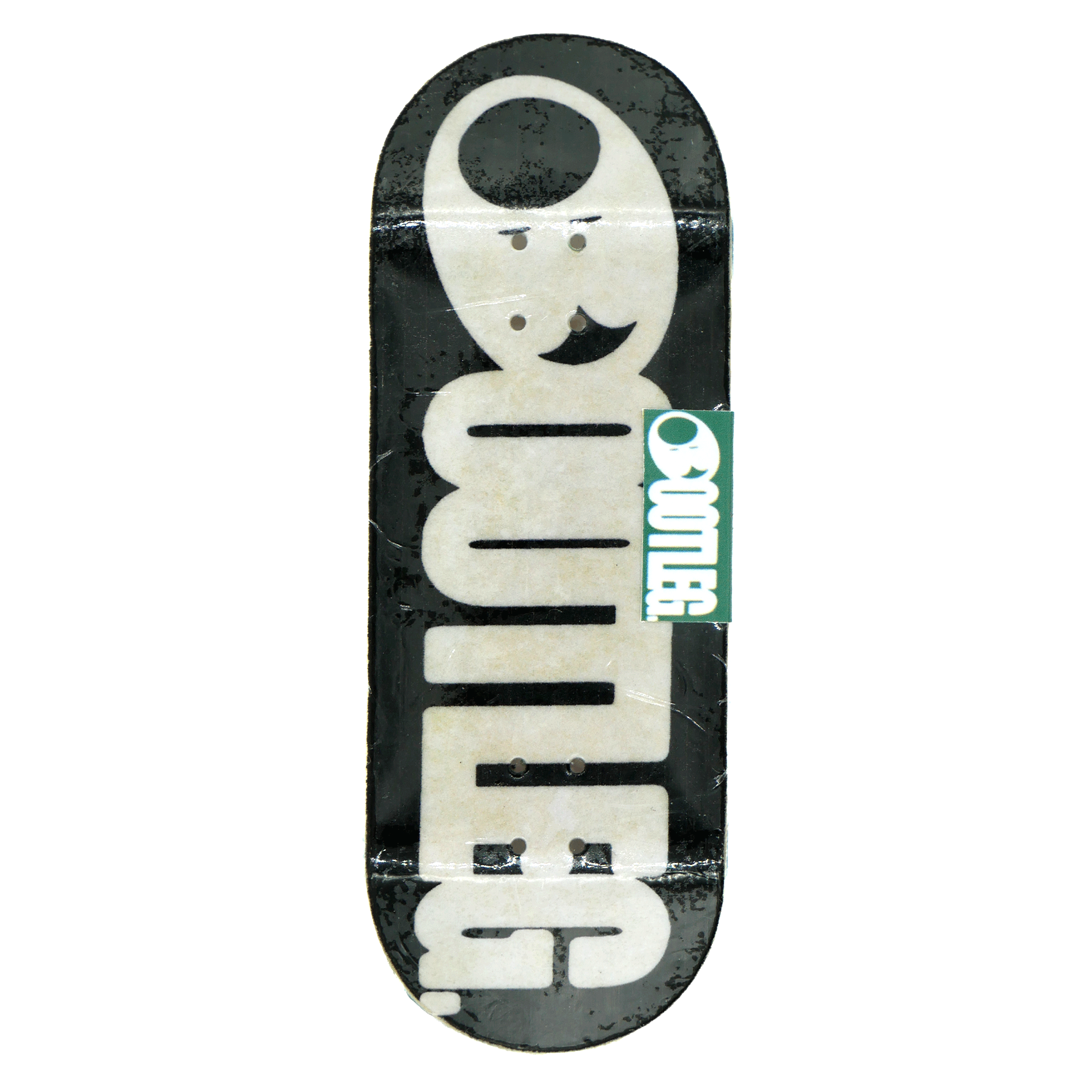 Bootleg Decks "Logo" Fingerboard Deck (Black)