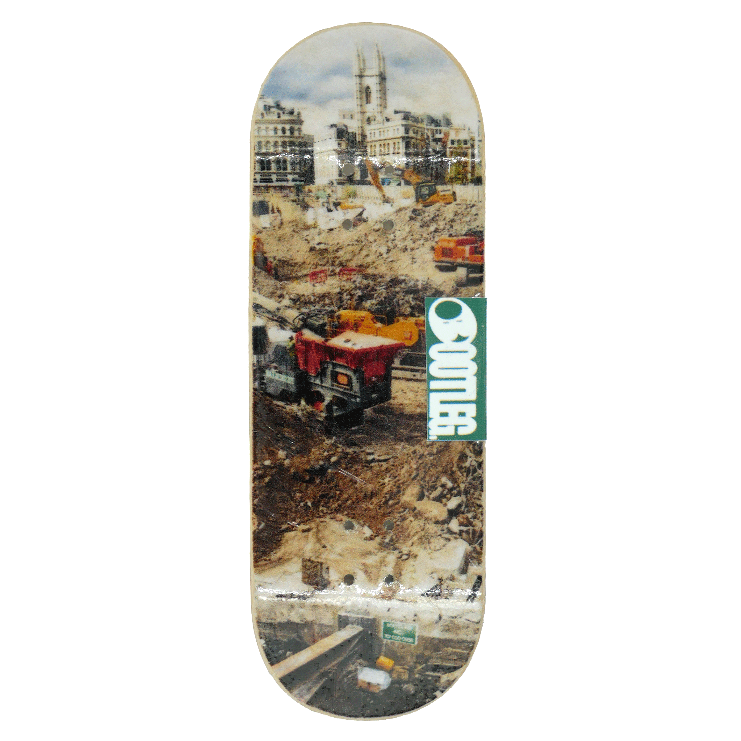 Bootleg Decks "Construction" Fingerboard Deck