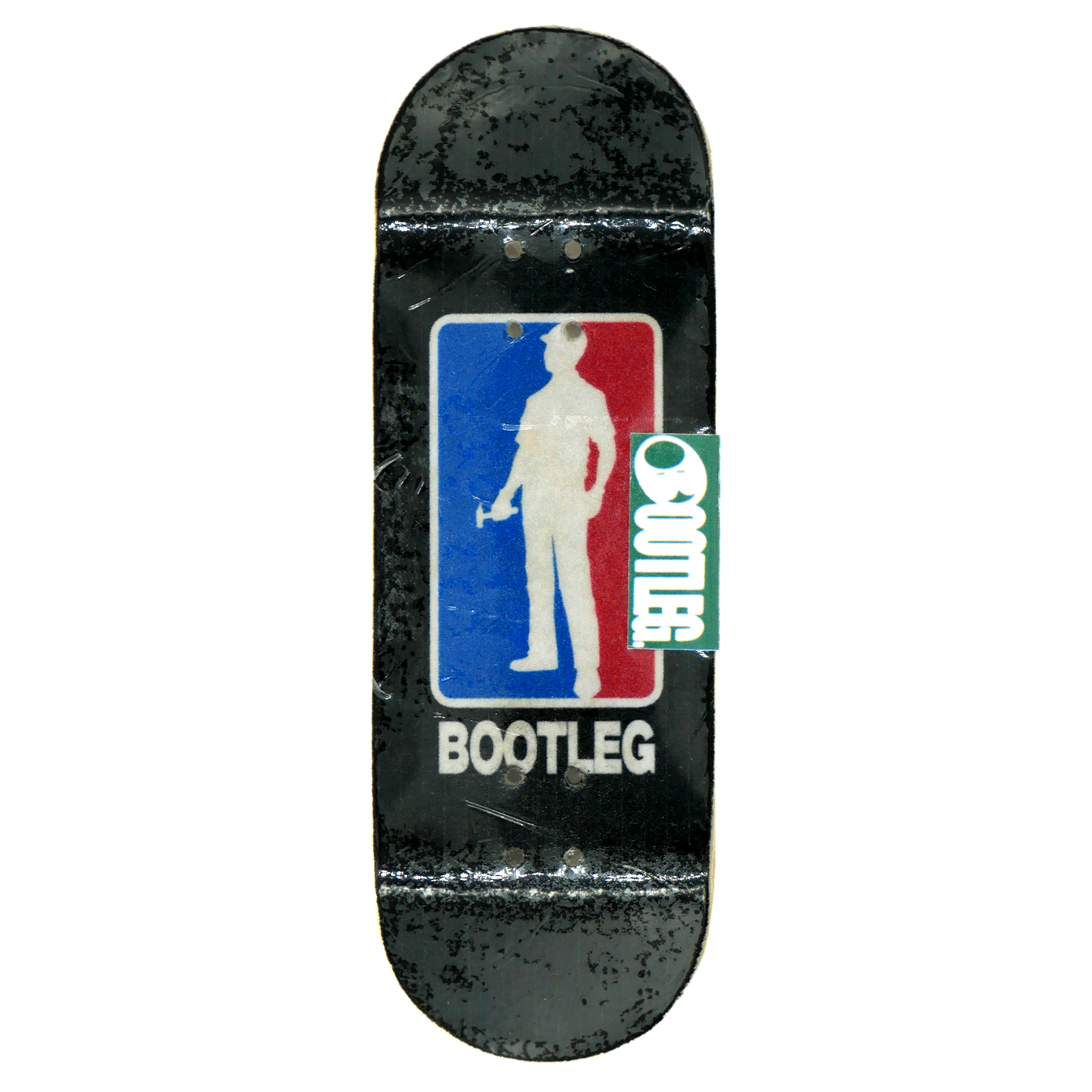 Bootleg Decks "Build" Fingerboard Deck (Black)