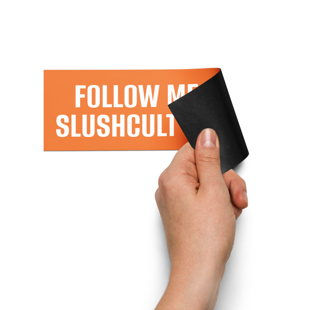 "Follow Me" Bumper Magnet (Orange)