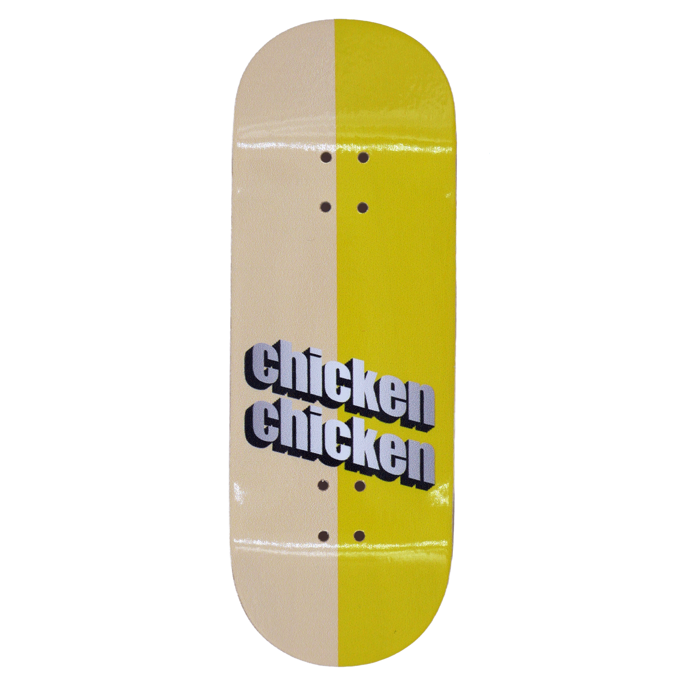 Chicken Fingerboards "Split Chick" Deck Fingerboard Decks Chicken Fingerboards Slushcult