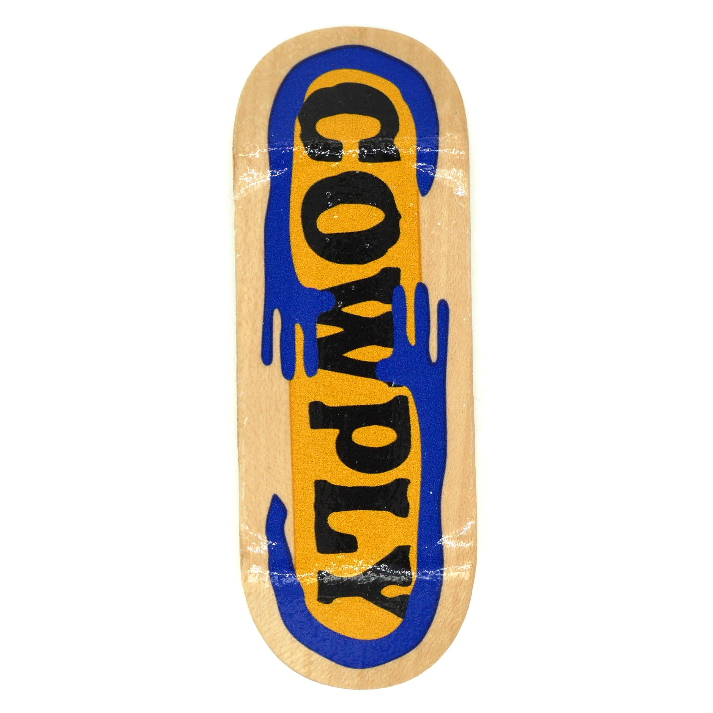 Cowply "Hand It Blue" Fingerboard Deck MINI Skate Shop Cowply    Slushcult