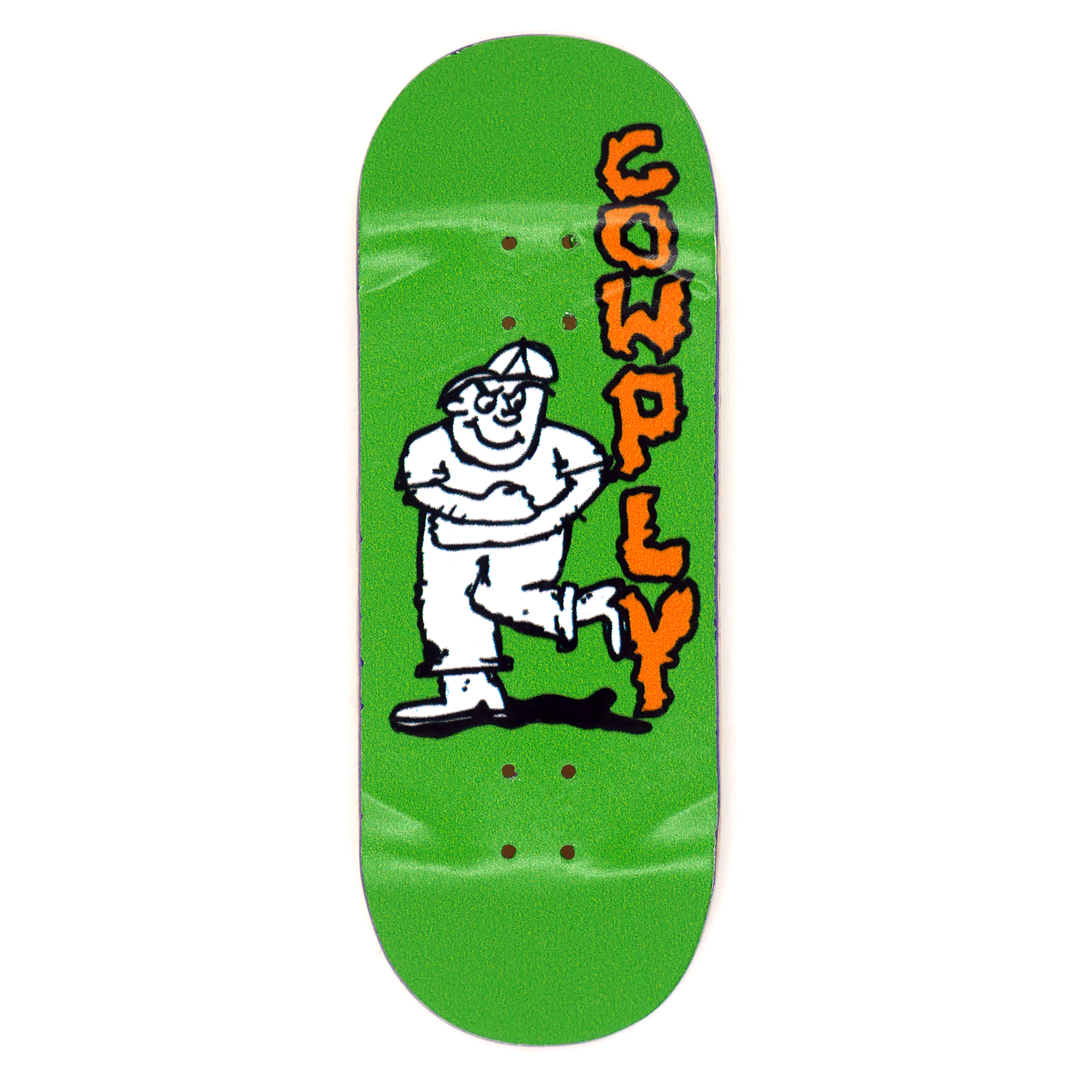 Cowply "Back Kick" Fingerboard Deck Fingerboard Decks Cowply Slushcult