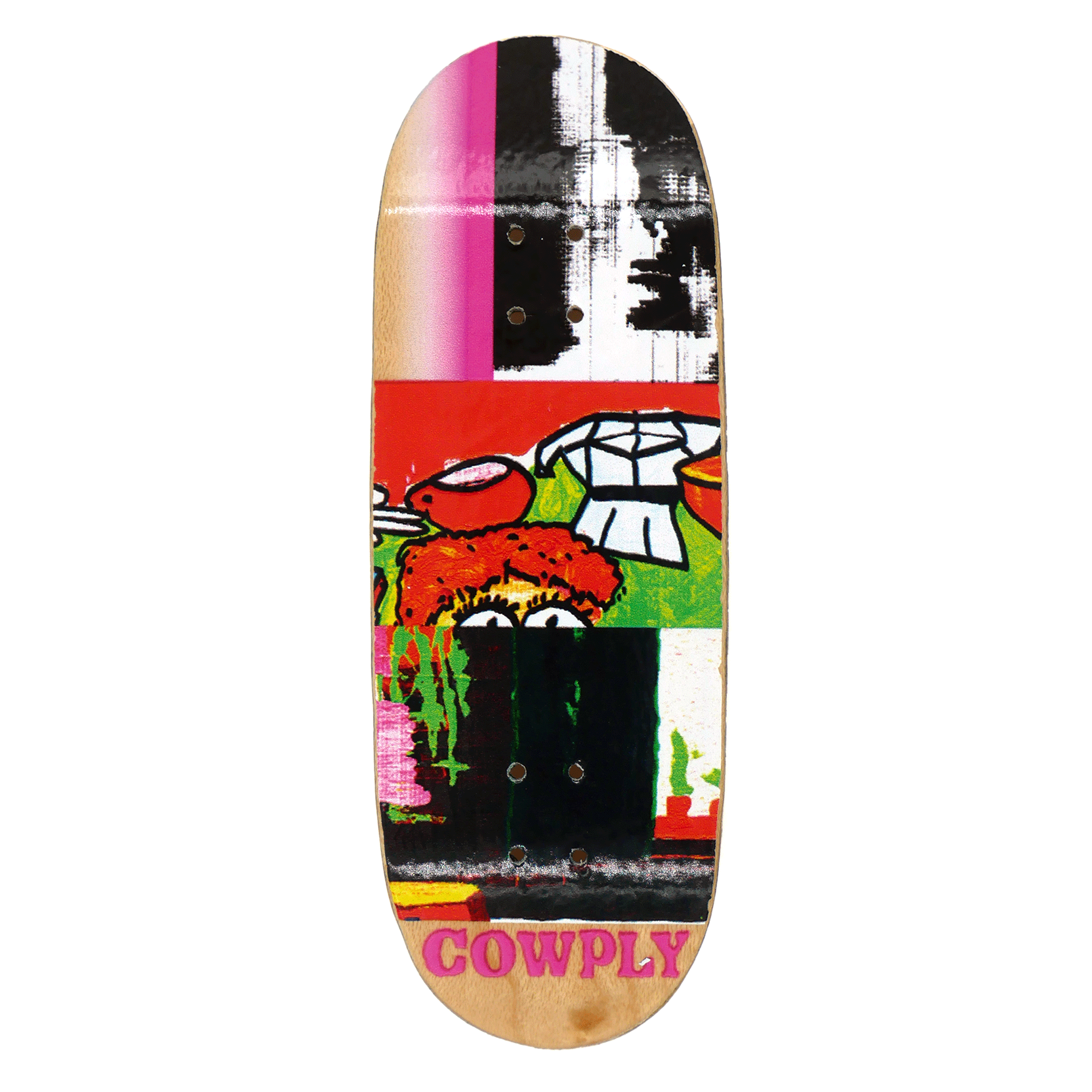 Cowply "Coffee Break" Fingerboard Deck Fingerboard Decks Cowply Slushcult