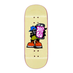 Slushcult "Can O' Whoop Ass" Shop Fingerboard Deck (Cream) MINI Skate Shop Slushcult    Slushcult