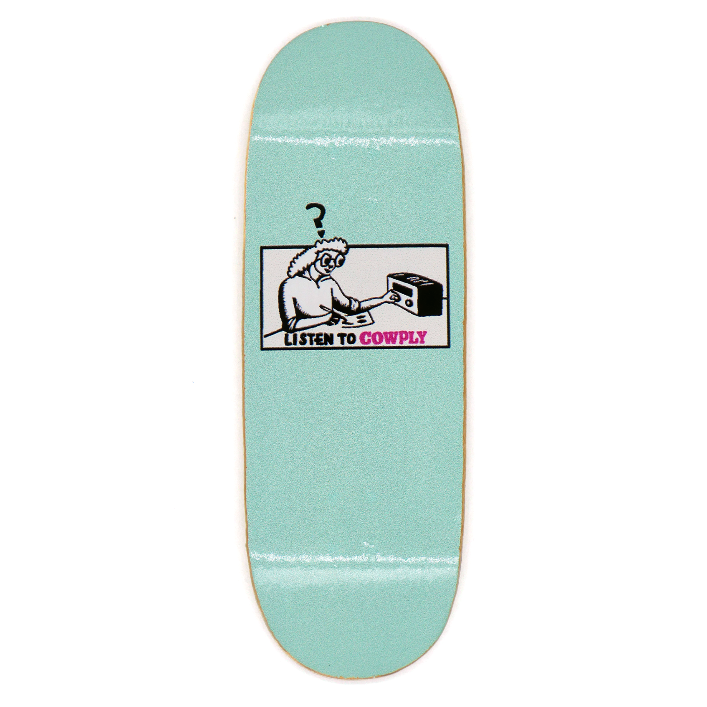 Cowply "Listen" Fingerboard Deck