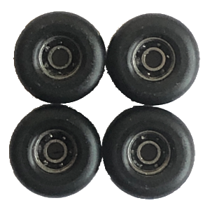 Daytona Records Wheels (Black) Fingerboard Wheels Daytona Records    Slushcult