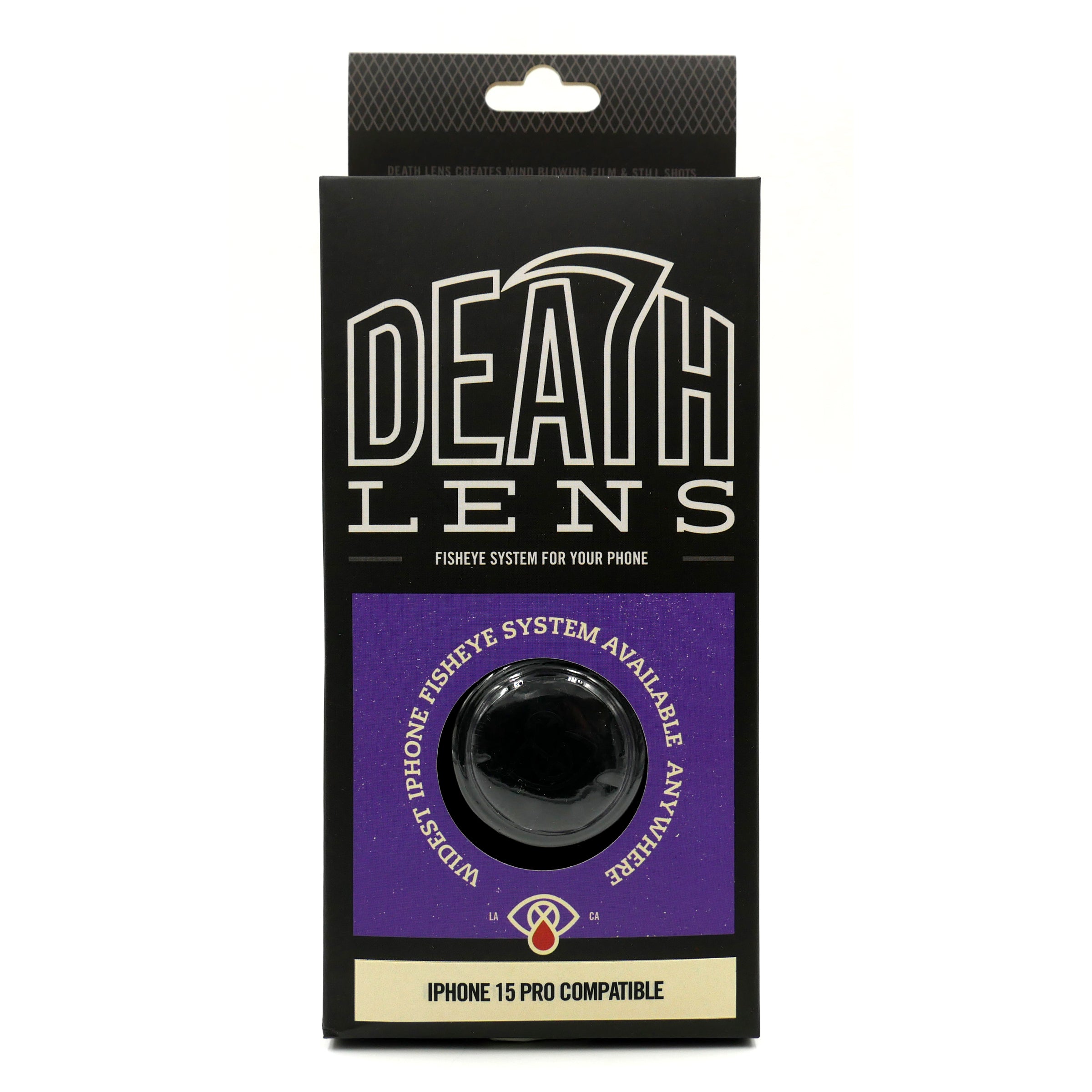 Death Lens iphone 15 Pro Fisheye Lens W/Case Camera Gear Death Lens    Slushcult