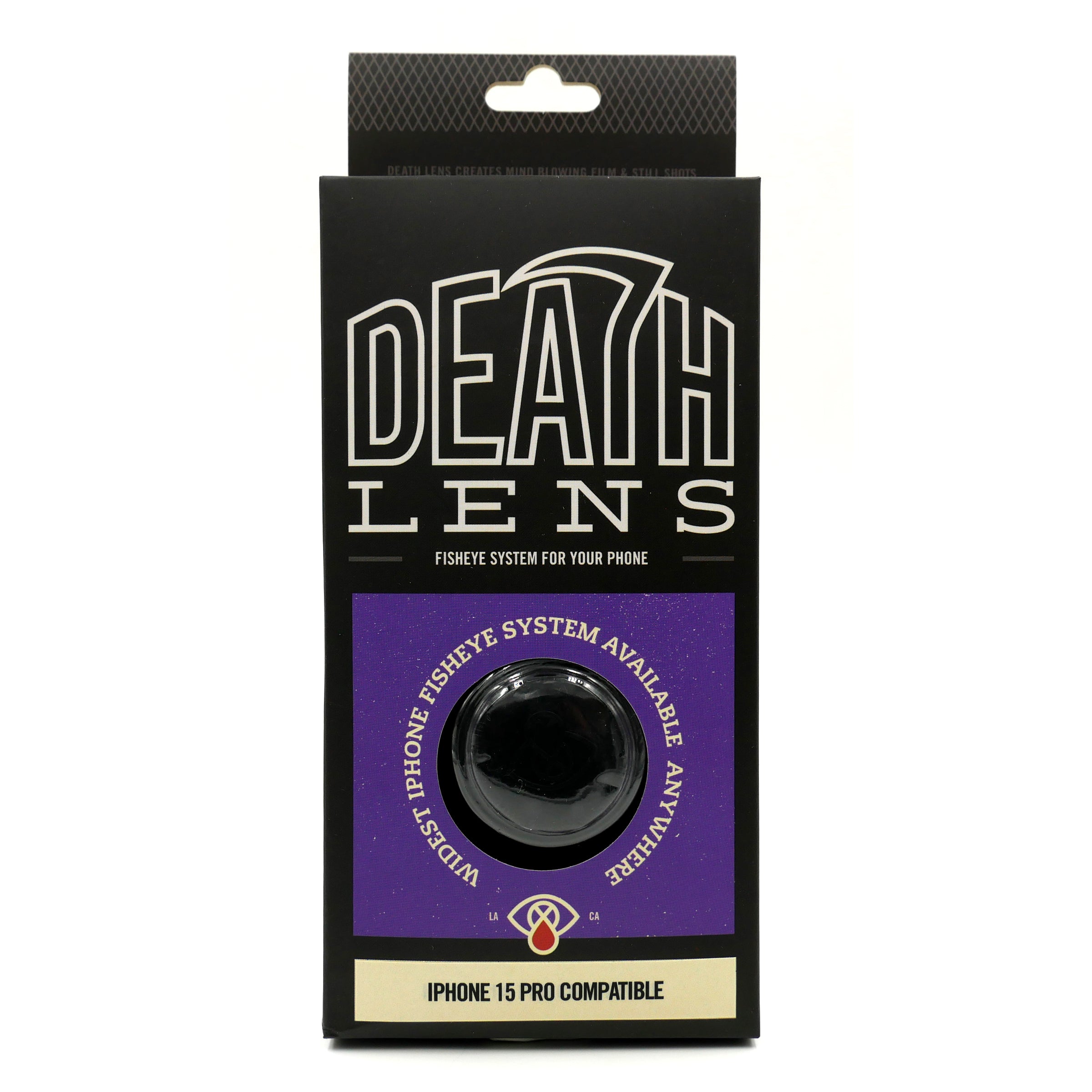 Death Lens iphone 15 Pro Fisheye Lens W/Case lens Death Lens    Slushcult