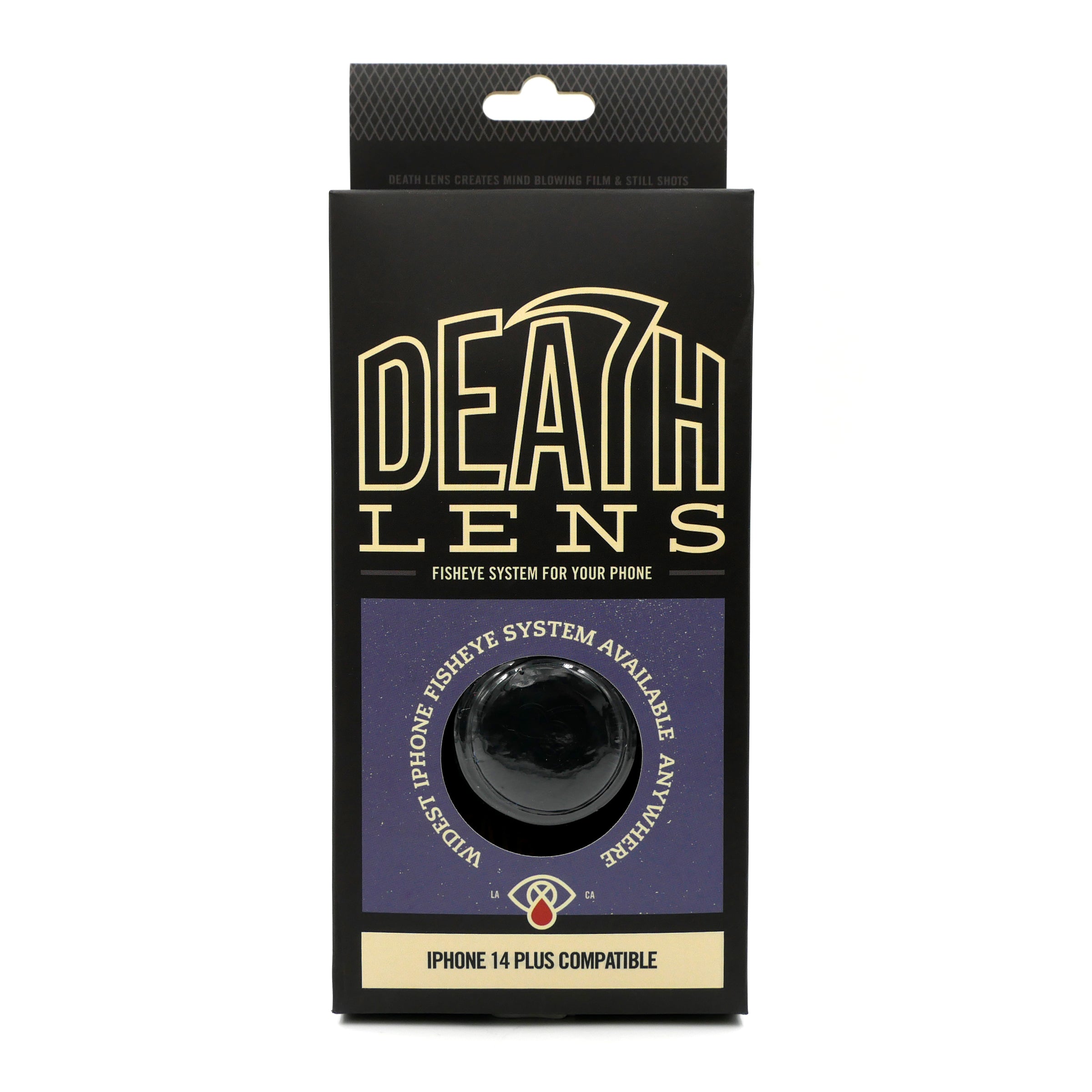Death Lens iphone 15 Plus Fisheye Lens W/Case Camera Gear Death Lens    Slushcult