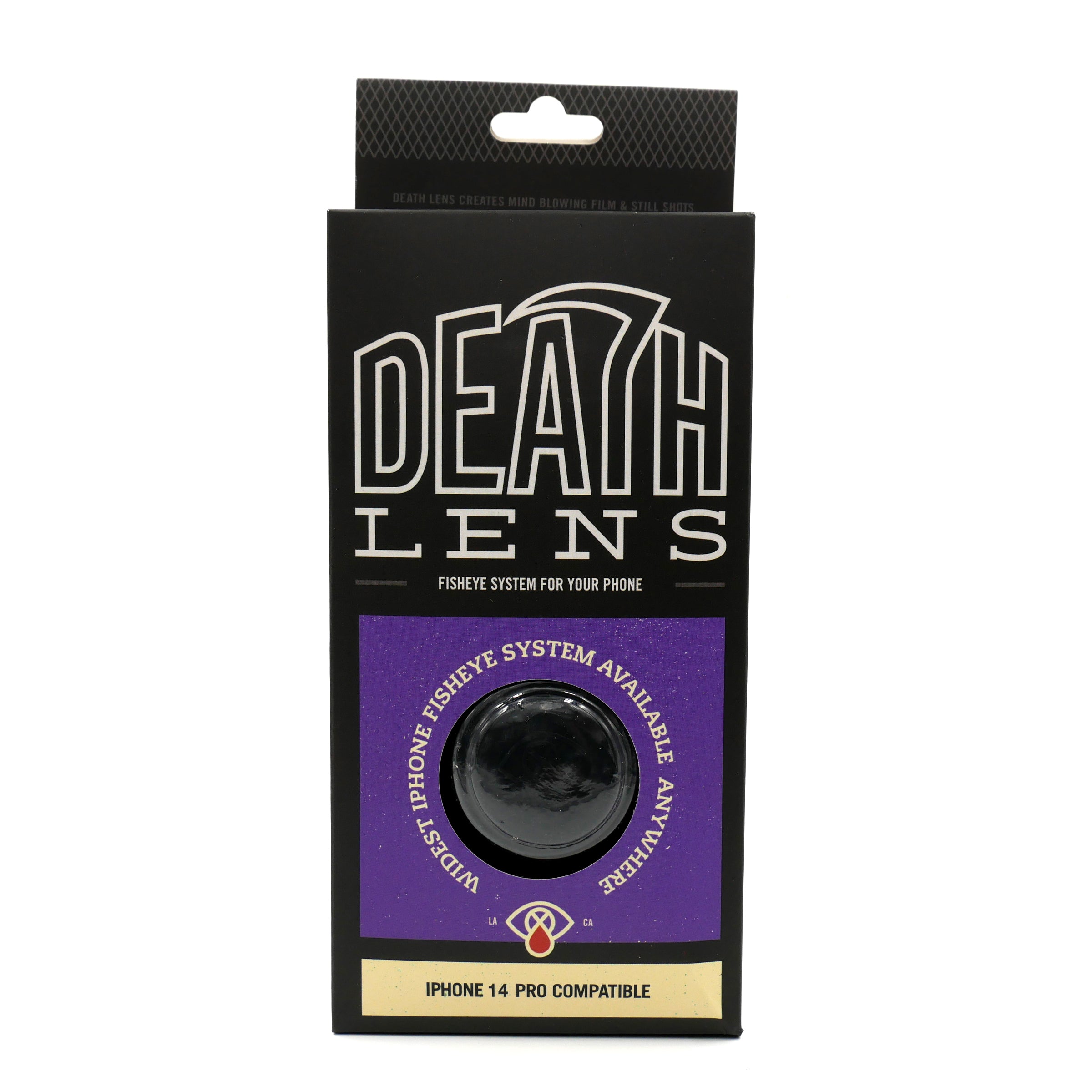 Death Lens iphone 14 Pro Fisheye Lens W/Case lens Death Lens    Slushcult
