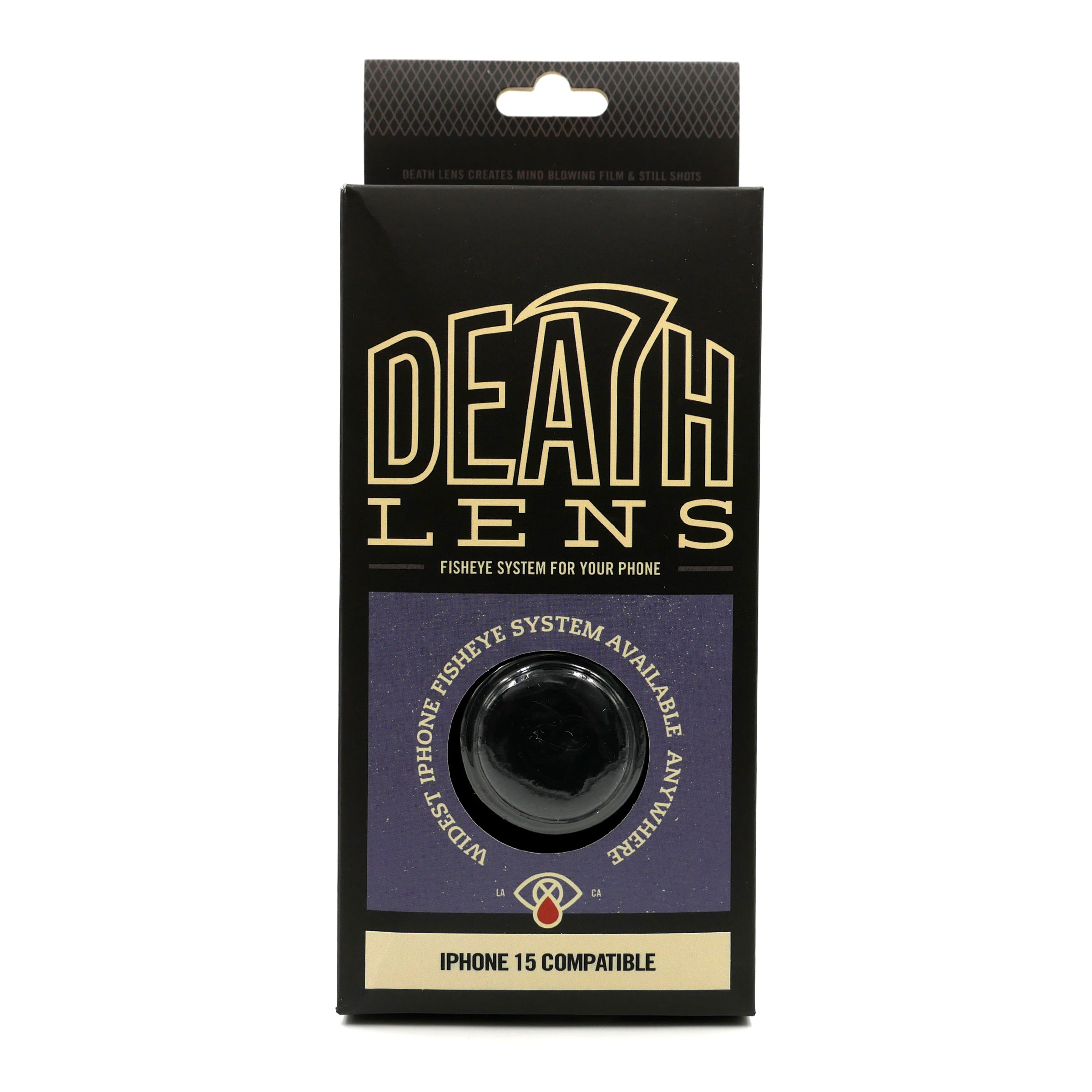Death Lens iphone 15 Fisheye Lens W/Case Camera Gear Death Lens    Slushcult