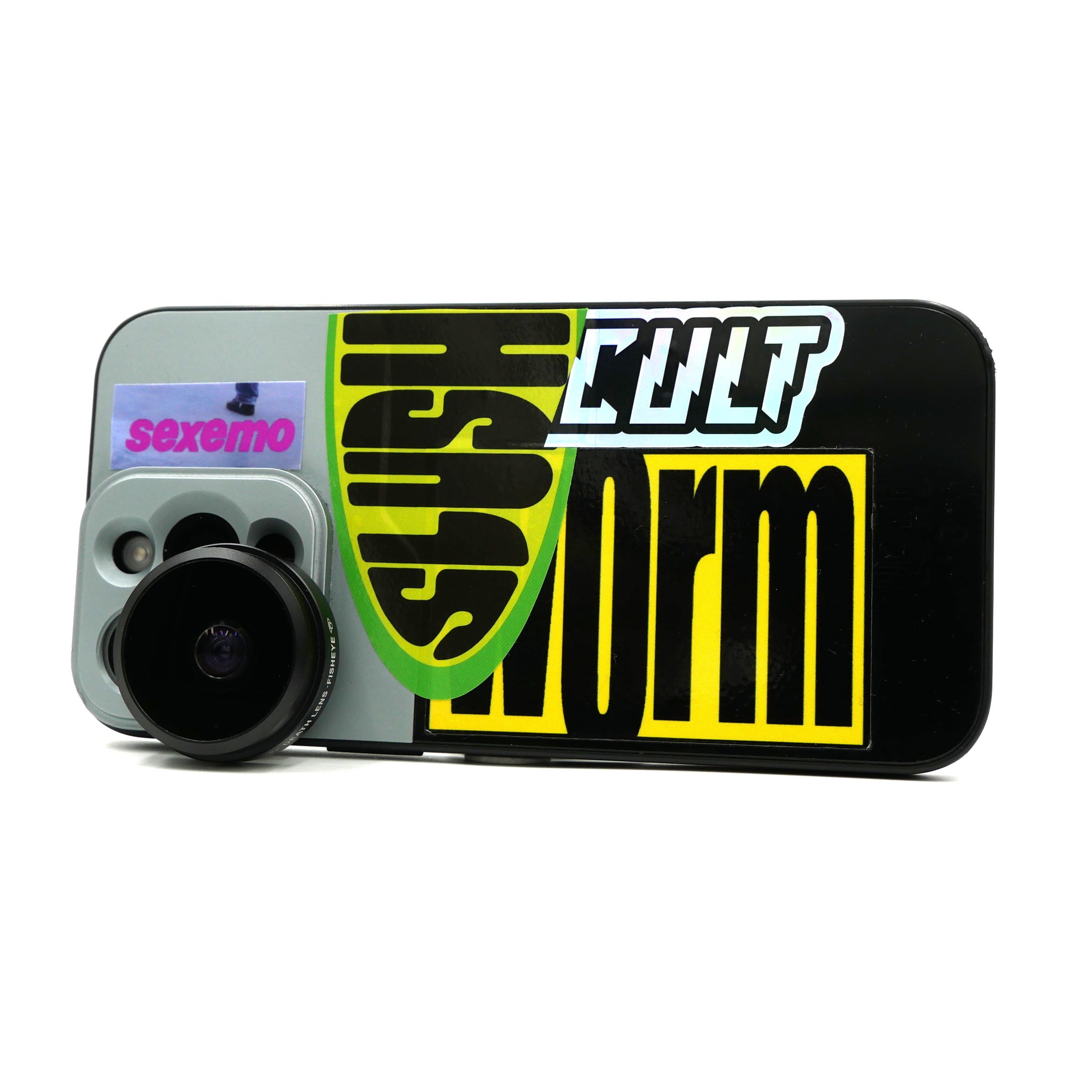 Death Lens iphone 15 Fisheye Lens W/Case Camera Gear Death Lens    Slushcult
