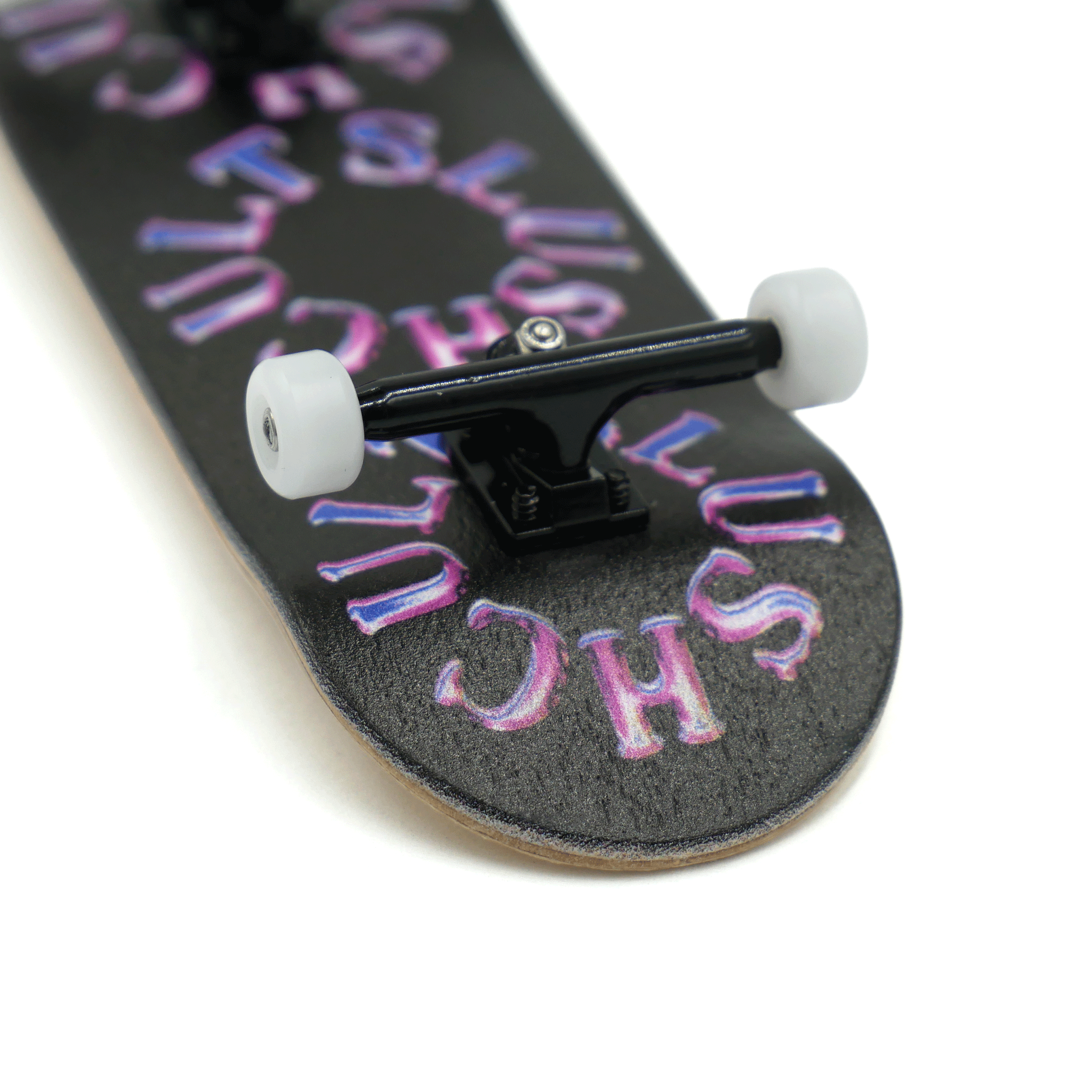Slushcult Grom Series Fingerboard Complete - Chrome Full Circle Fingerboard Completes Slushcult Slushcult