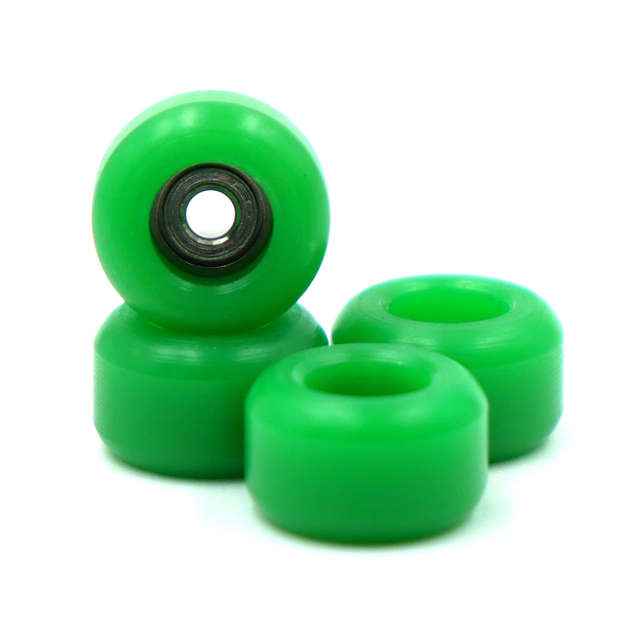 Grom Wheels (Green) Fingeboard Wheels Slushcult    Slushcult
