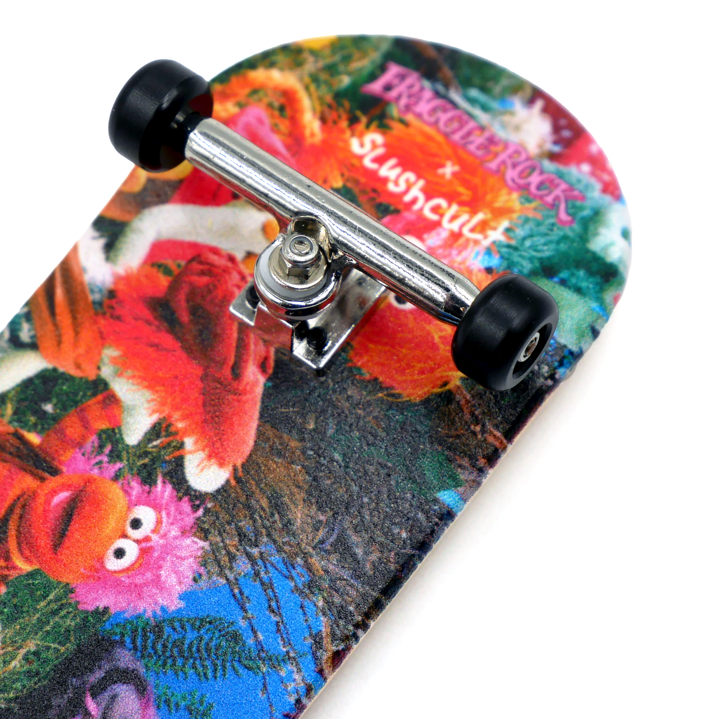 Slushcult x Fraggle Rock Grom Fingerboard Complete - Holding Hands Fingerboard Completes Slushcult Slushcult