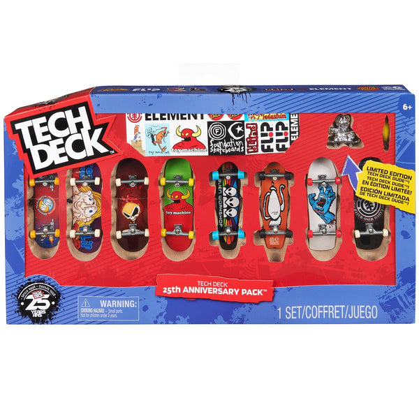 Techdeck 25 year anniversary pack MINI Skate Shop TechDeck    Slushcult