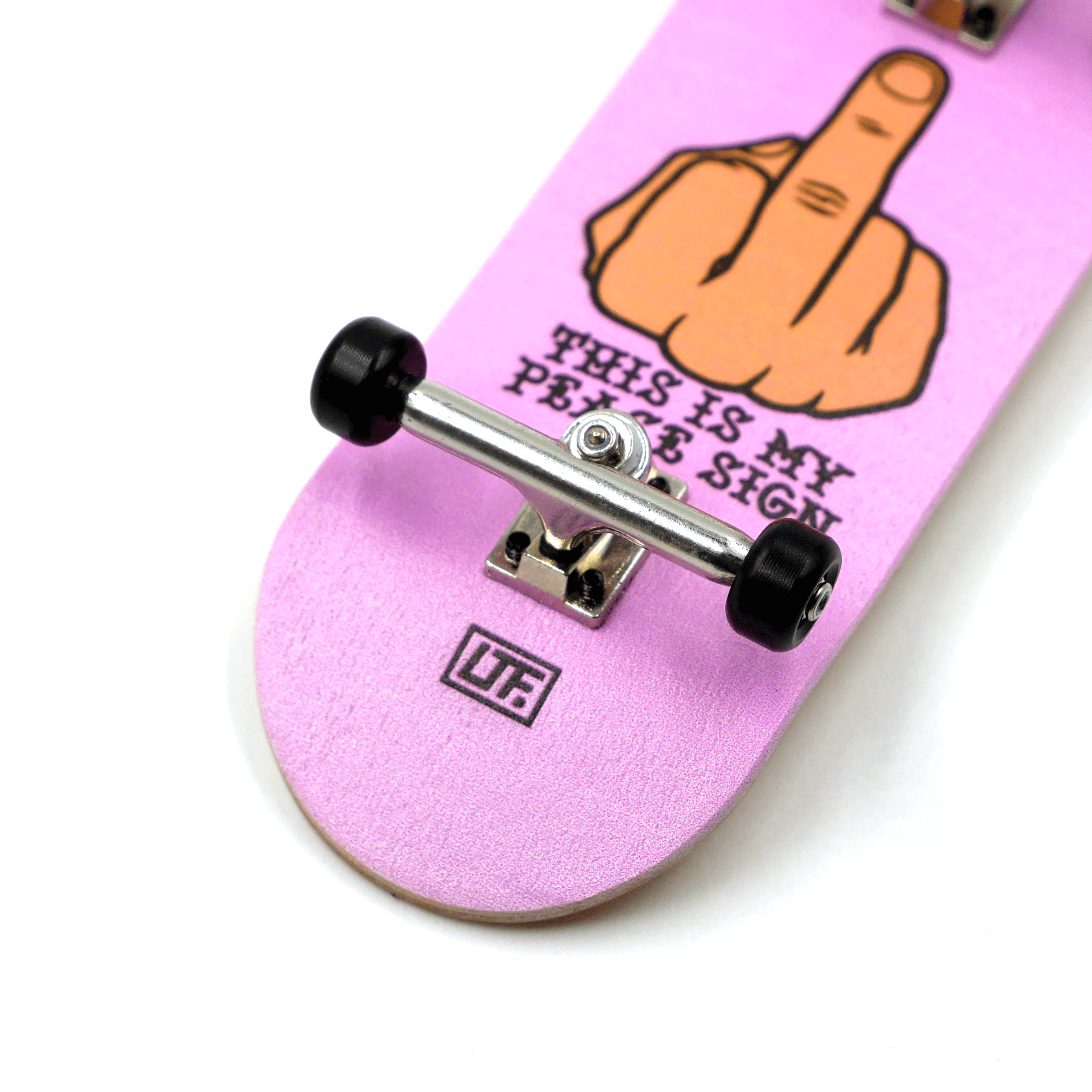 Slushcult x LTF "My Peace Sign" Grom Fingerboard Complete Fingerboard Completes Slushcult Slushcult