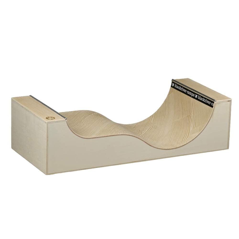 Blackriver Fingerboard Ramps - Schneider Pro 5 Big Wave Fingerboard Obstacles Blackriver Slushcult