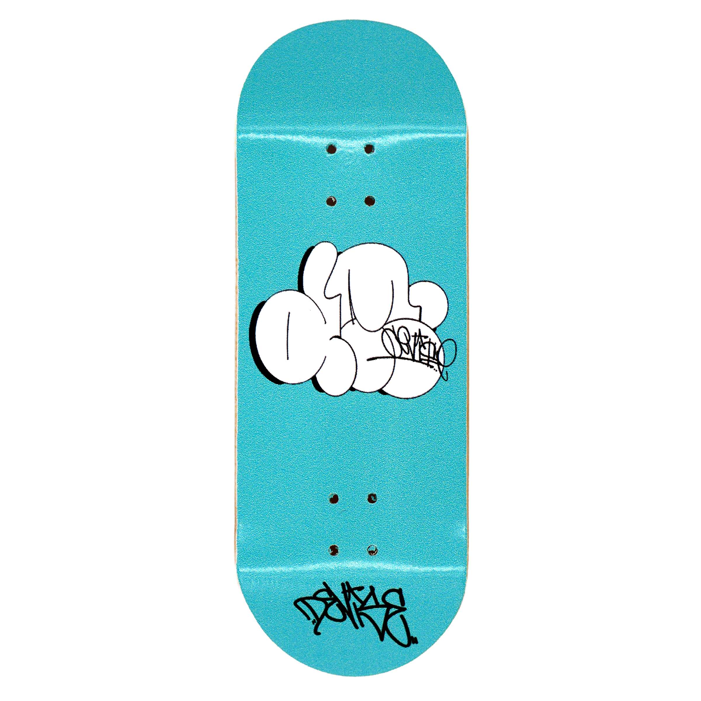 Devise  "Amuse Throwie Aqua" Fingerboard Deck