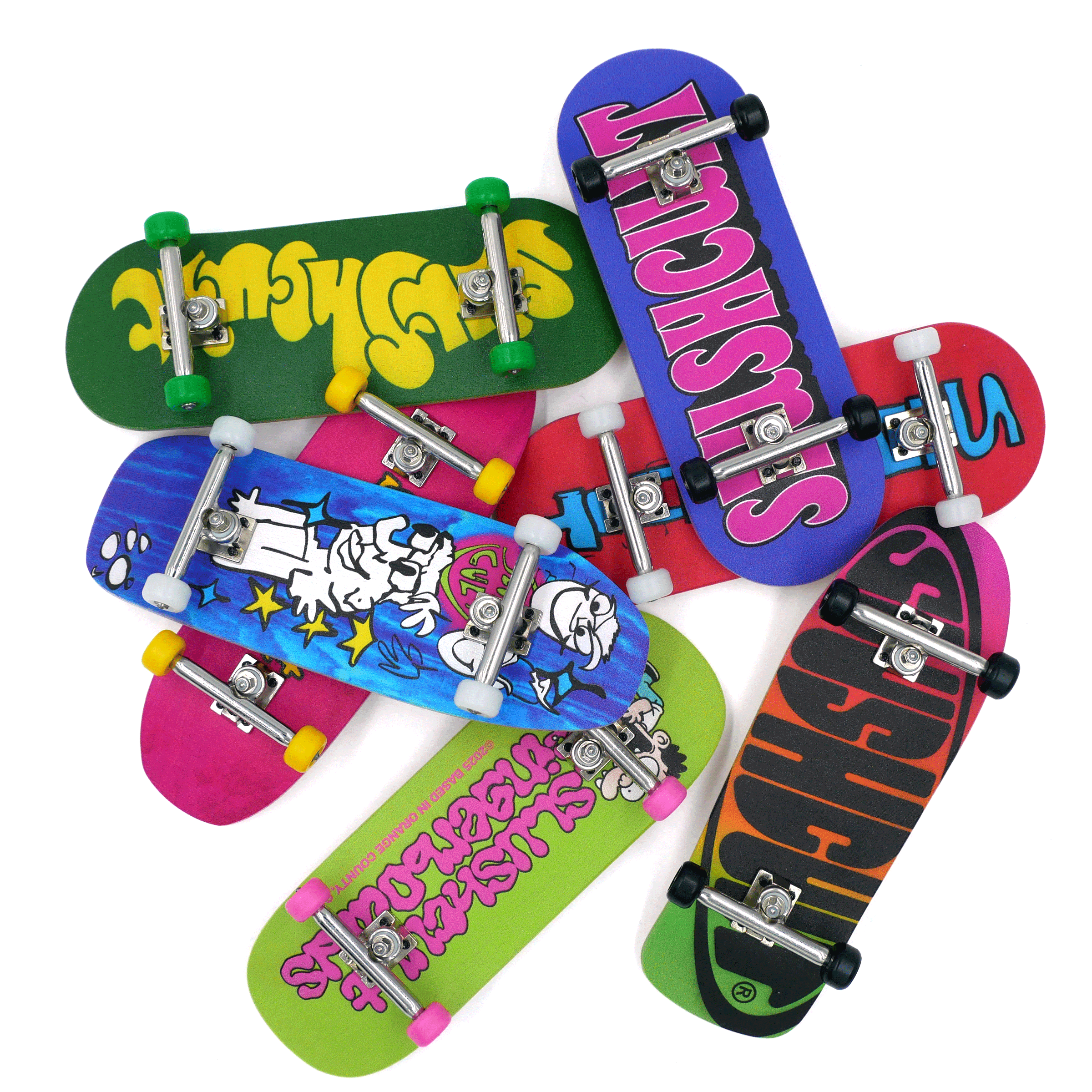 Slushcult Blind Bag Grom Fingerboard Complete - COMING SOON Fingerboard Completes Slushcult Slushcult