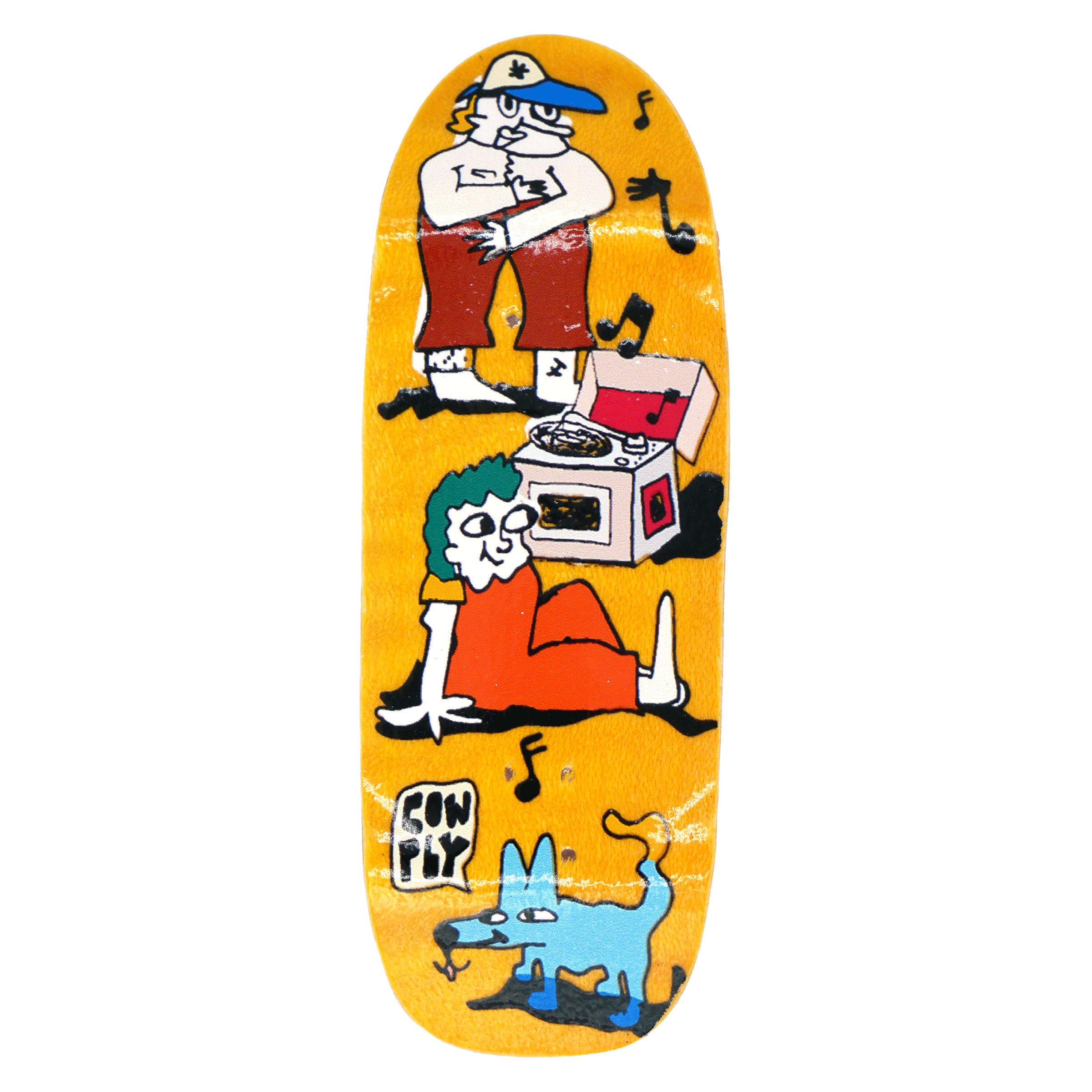 Cowply "Music People" Fingerboard Deck