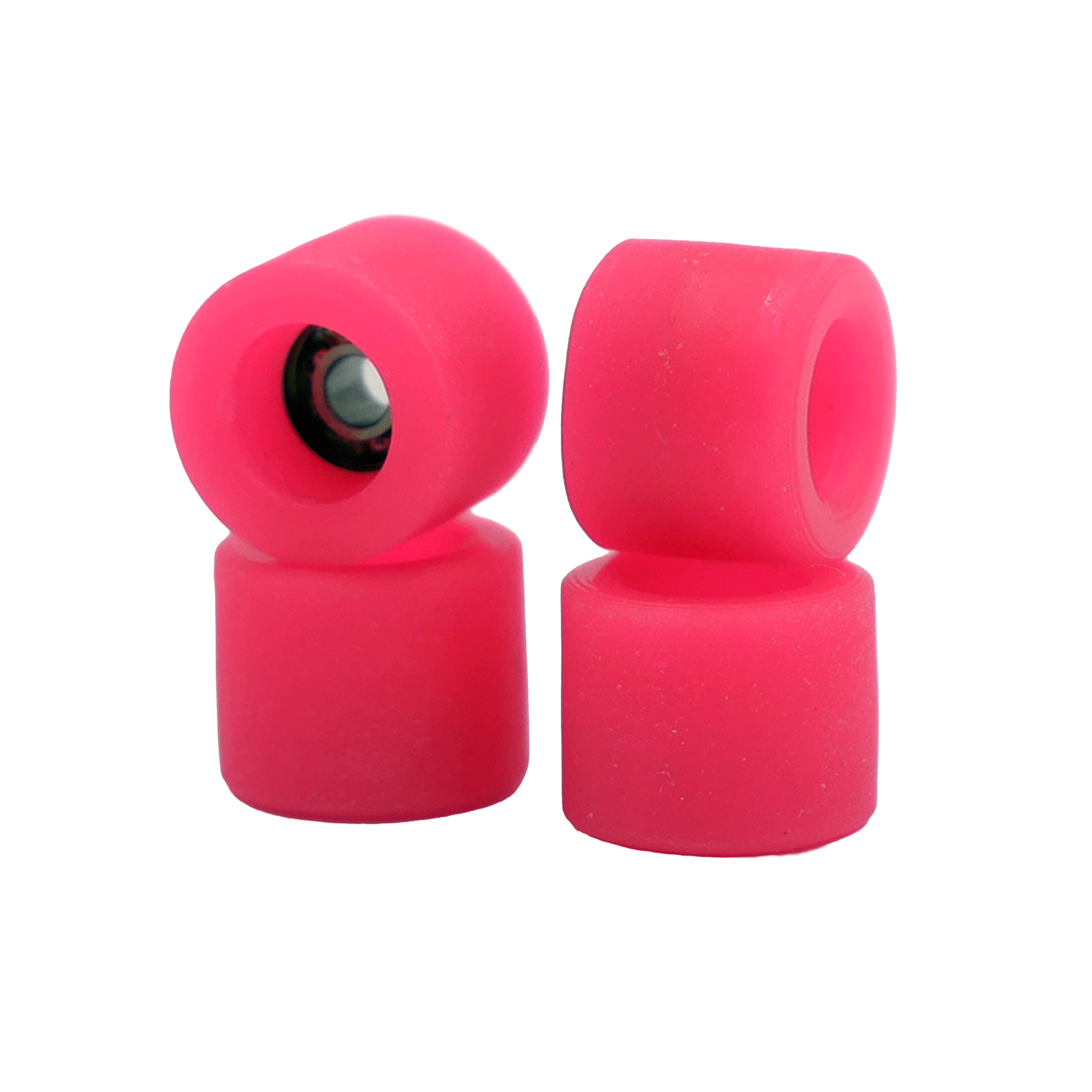 "Cores" by Nando's Wheels (Neon Pink) *Shieldless* Fingerboard Wheels Nando's Slushcult