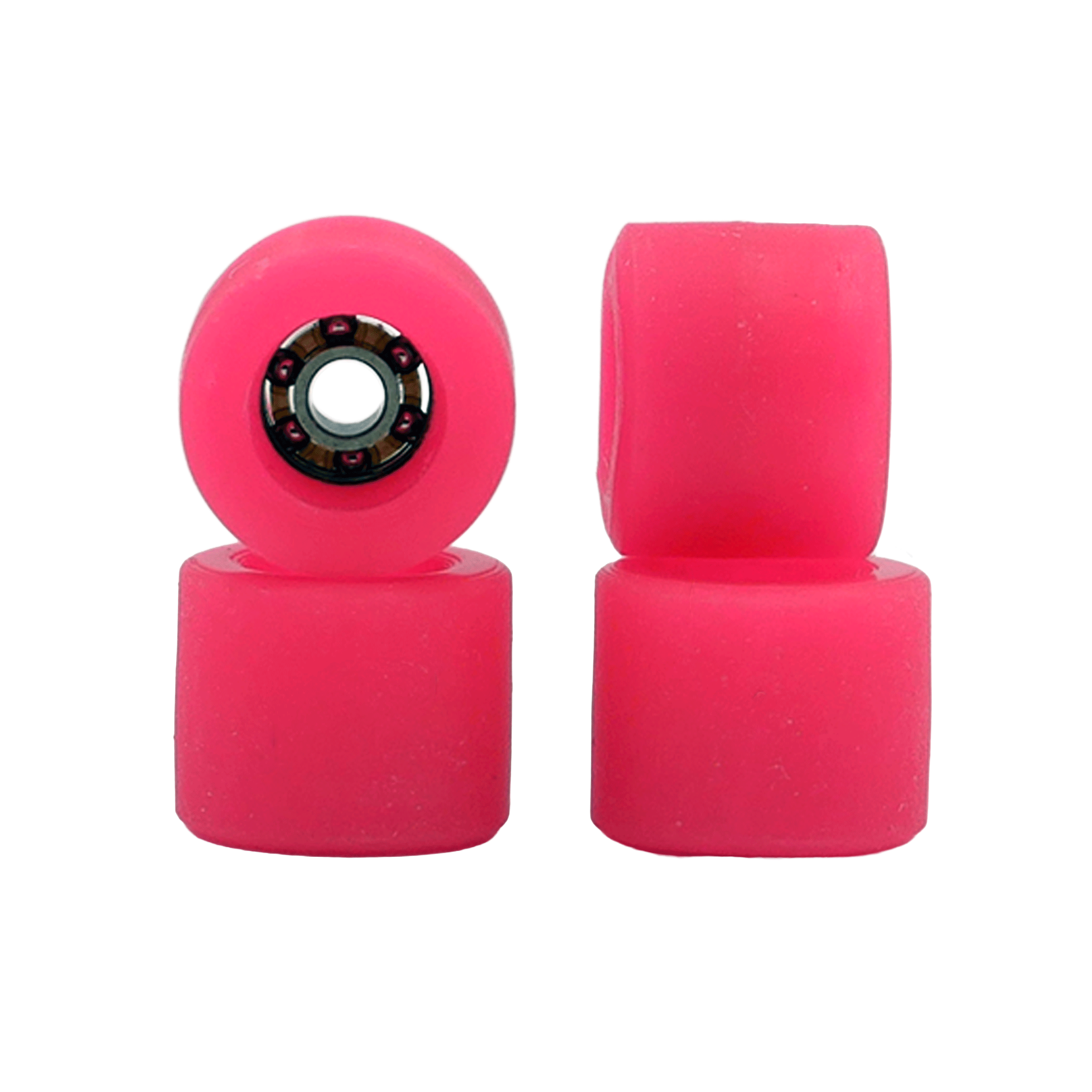 "Cores" by Nando's Wheels (Neon Pink) *Shieldless* Fingerboard Wheels Nando's Slushcult